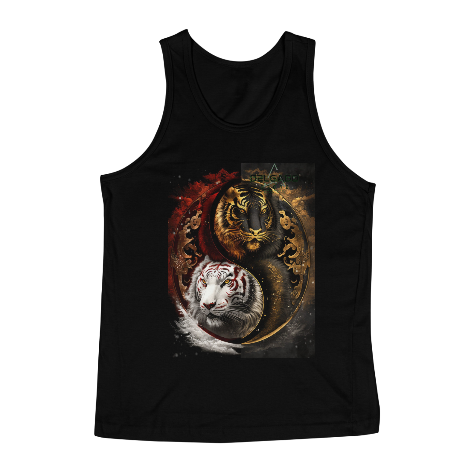 Nome do produto: REGATA MASCULINA TIGRES 