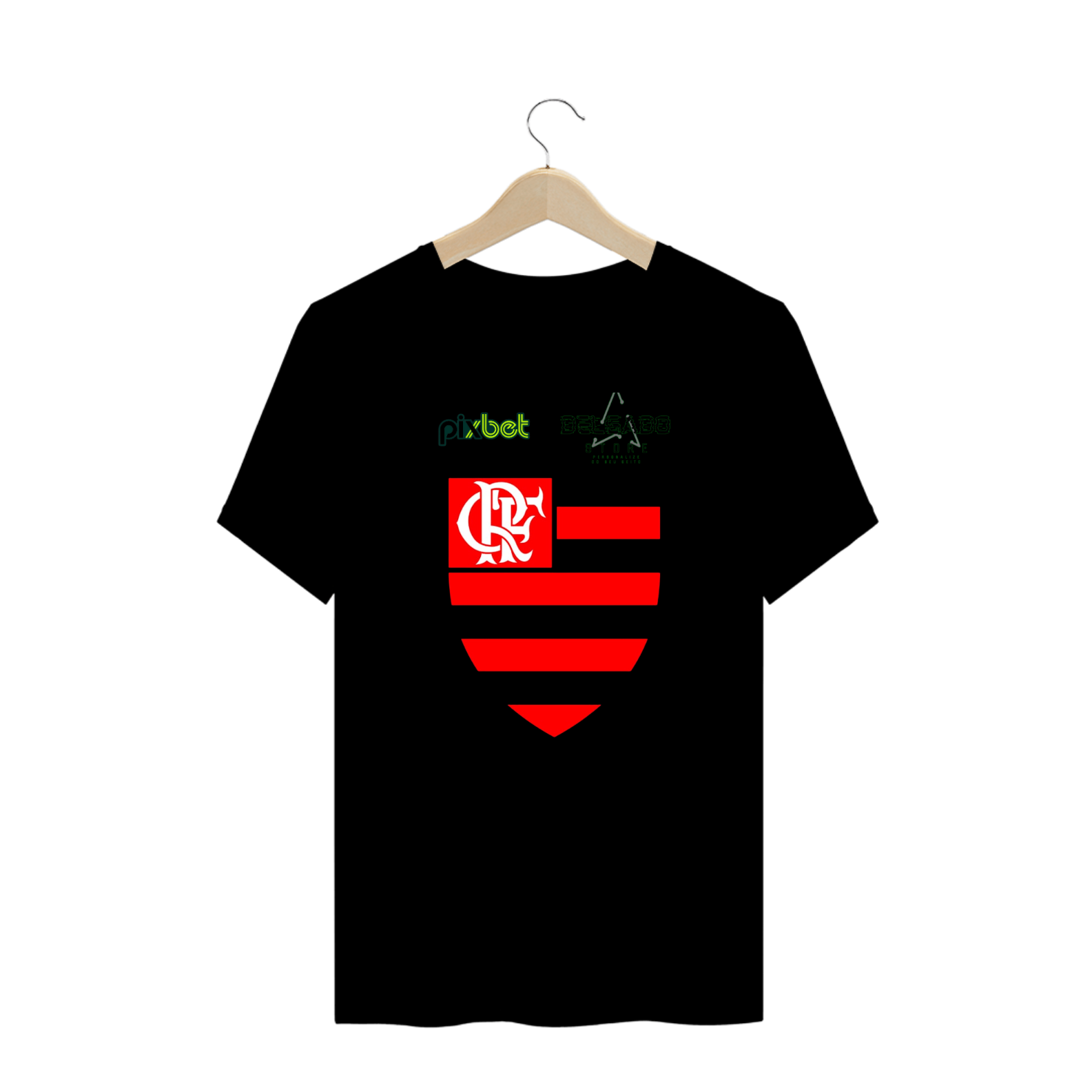 Nome do produto: CAMISA MASCULINA FLAMENGO