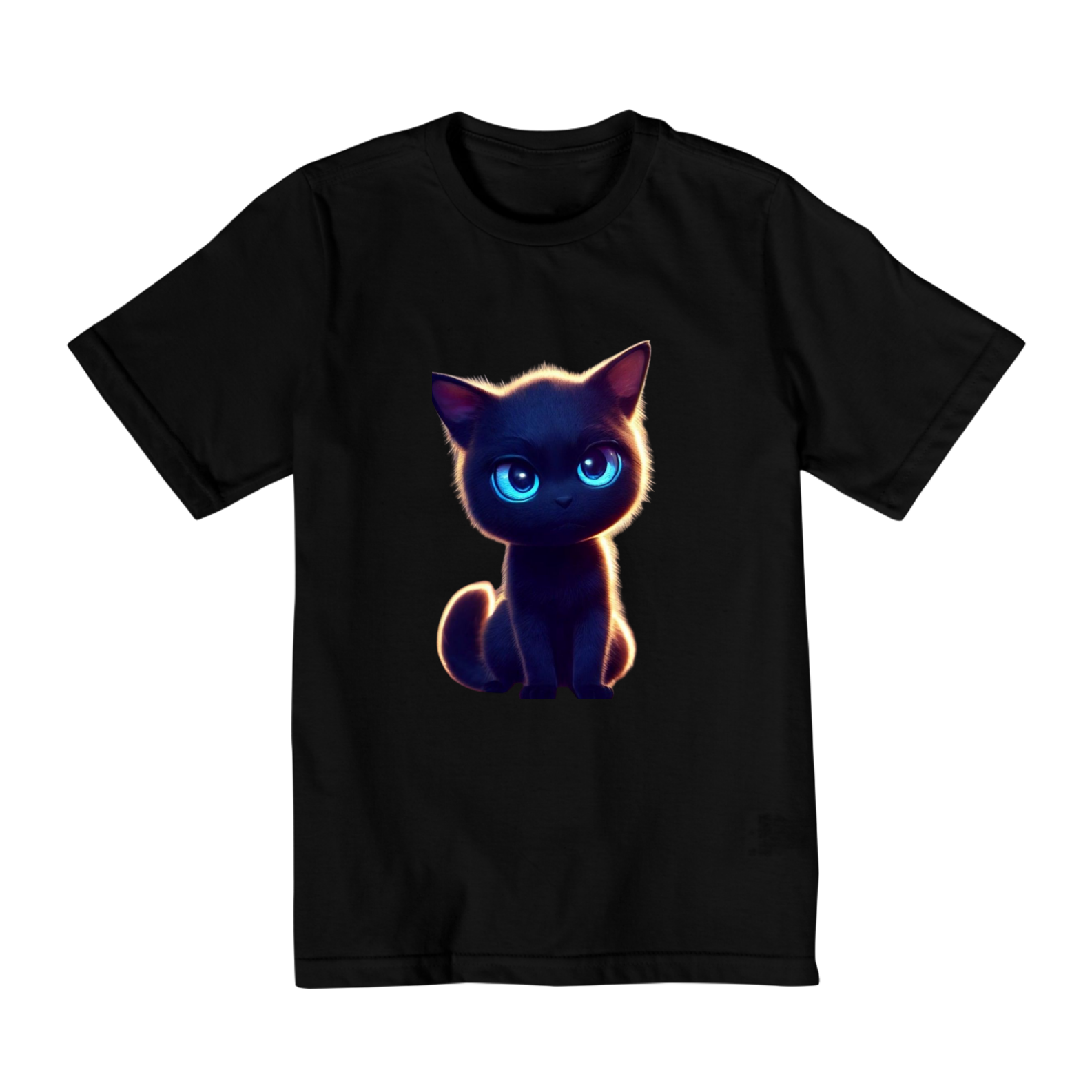 Nome do produto: CAMISA INFANTIL GATO (2  A 8)