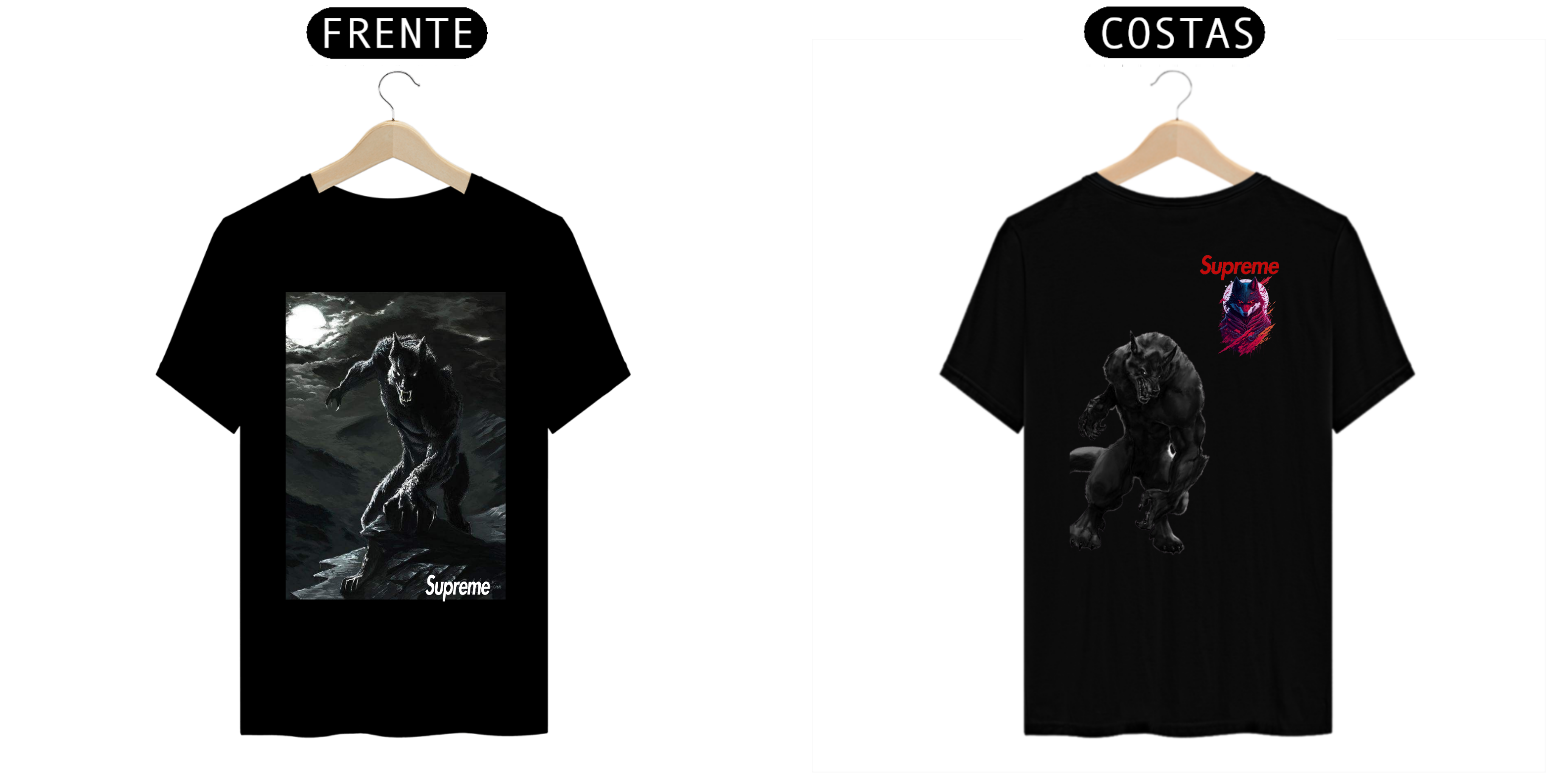 Nome do produto: CAMISA MASCULINA LOBO SUPREME