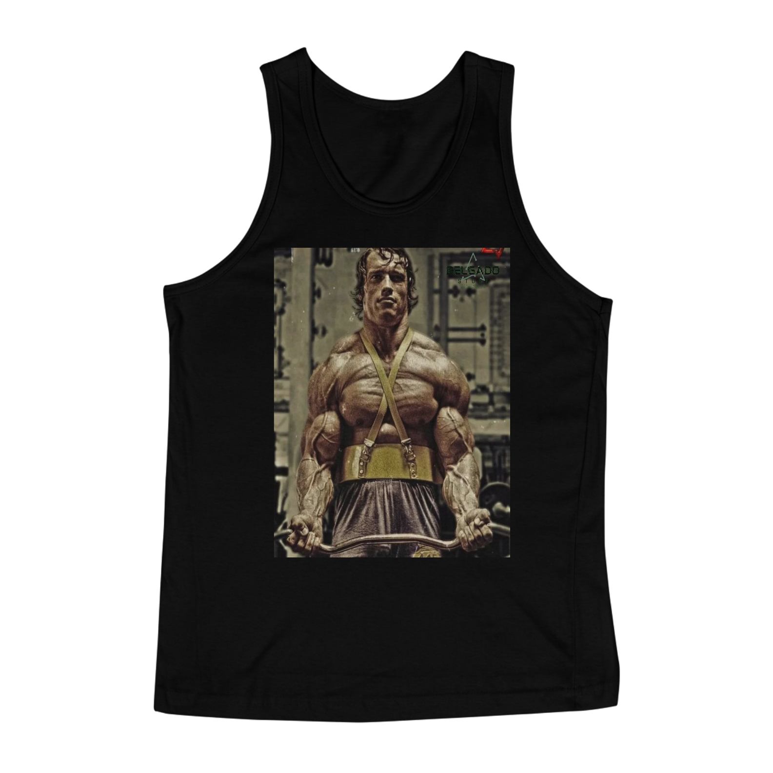 Nome do produto: REGATA MASCULINA ARNOLD SCHWARZENEGGER