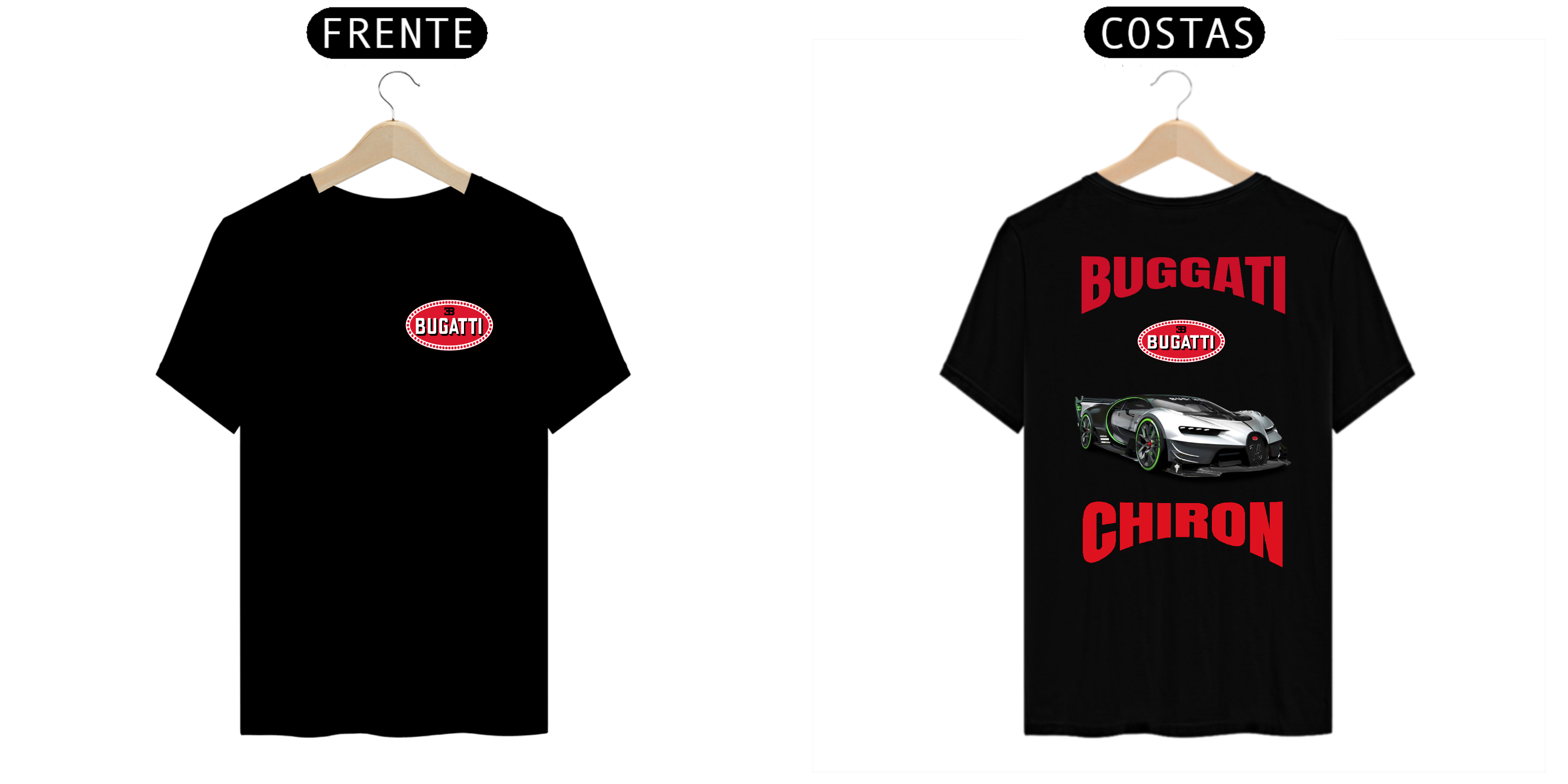 Nome do produto: CAMISA MASCULINA BUGATTI CHIRON