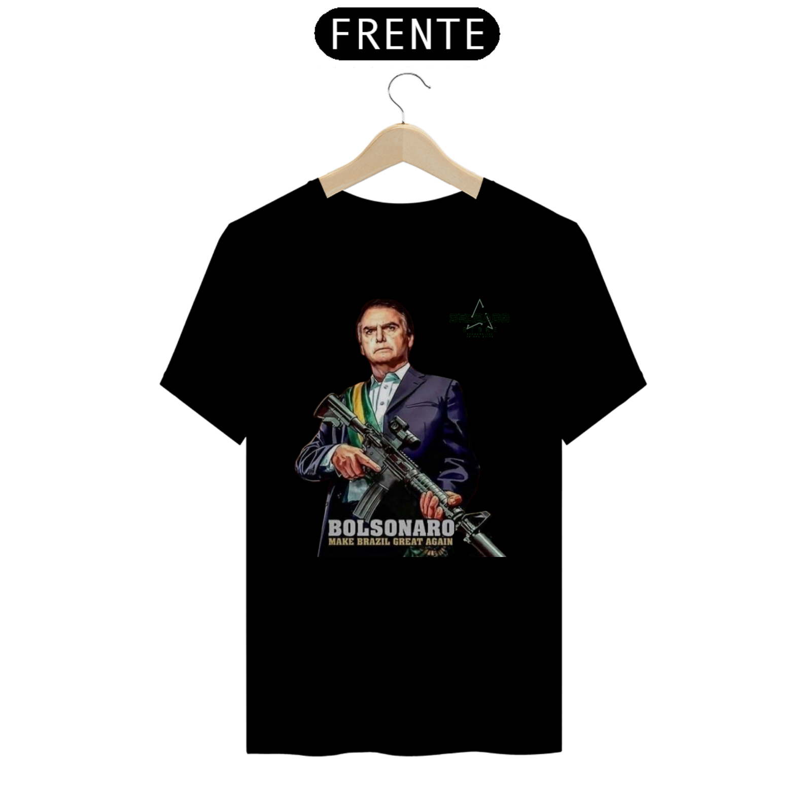 Nome do produto: CAMISA MASCULINA BOLSONARO SINISTRO