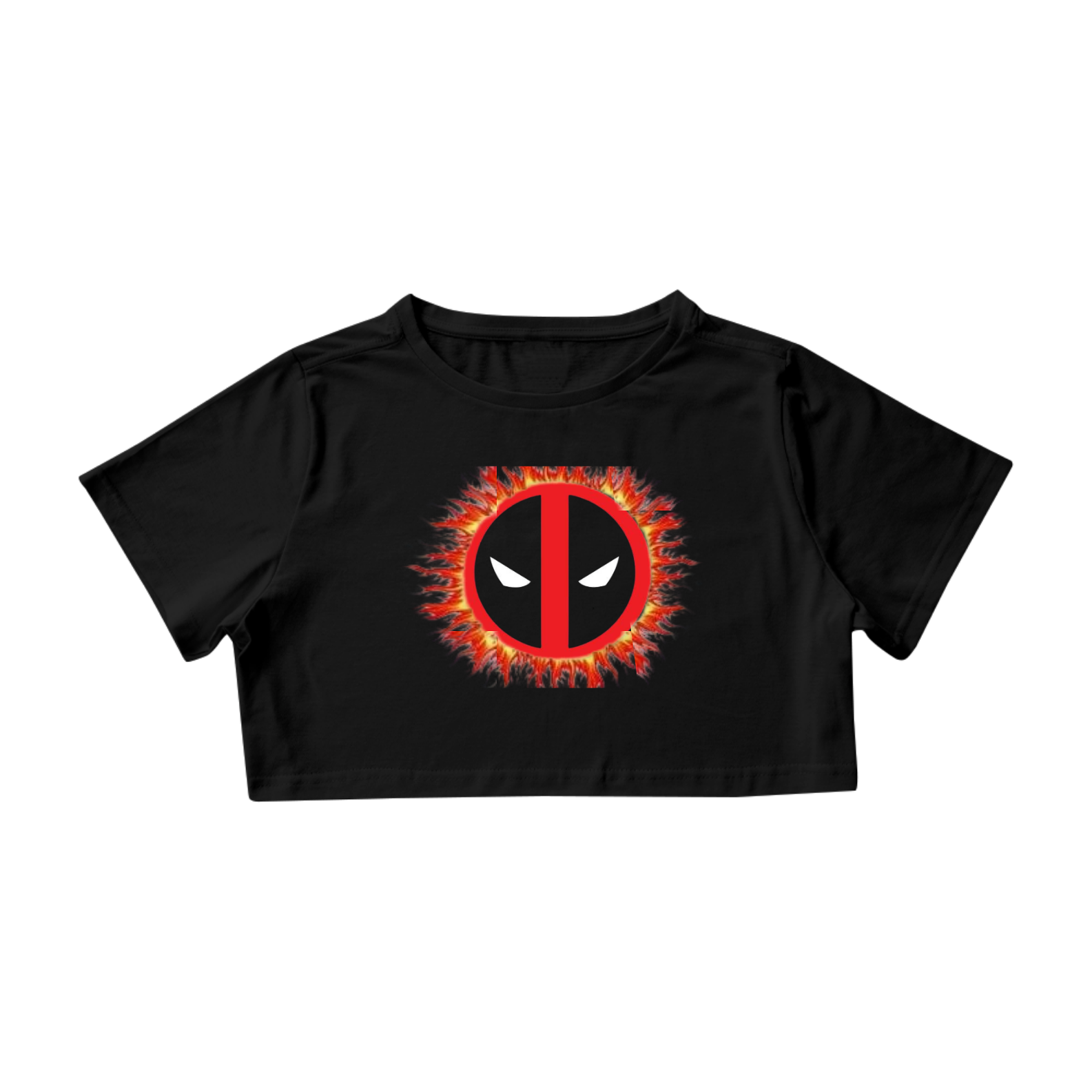 Nome do produto: CAMISA FEMININA DEADPOOL