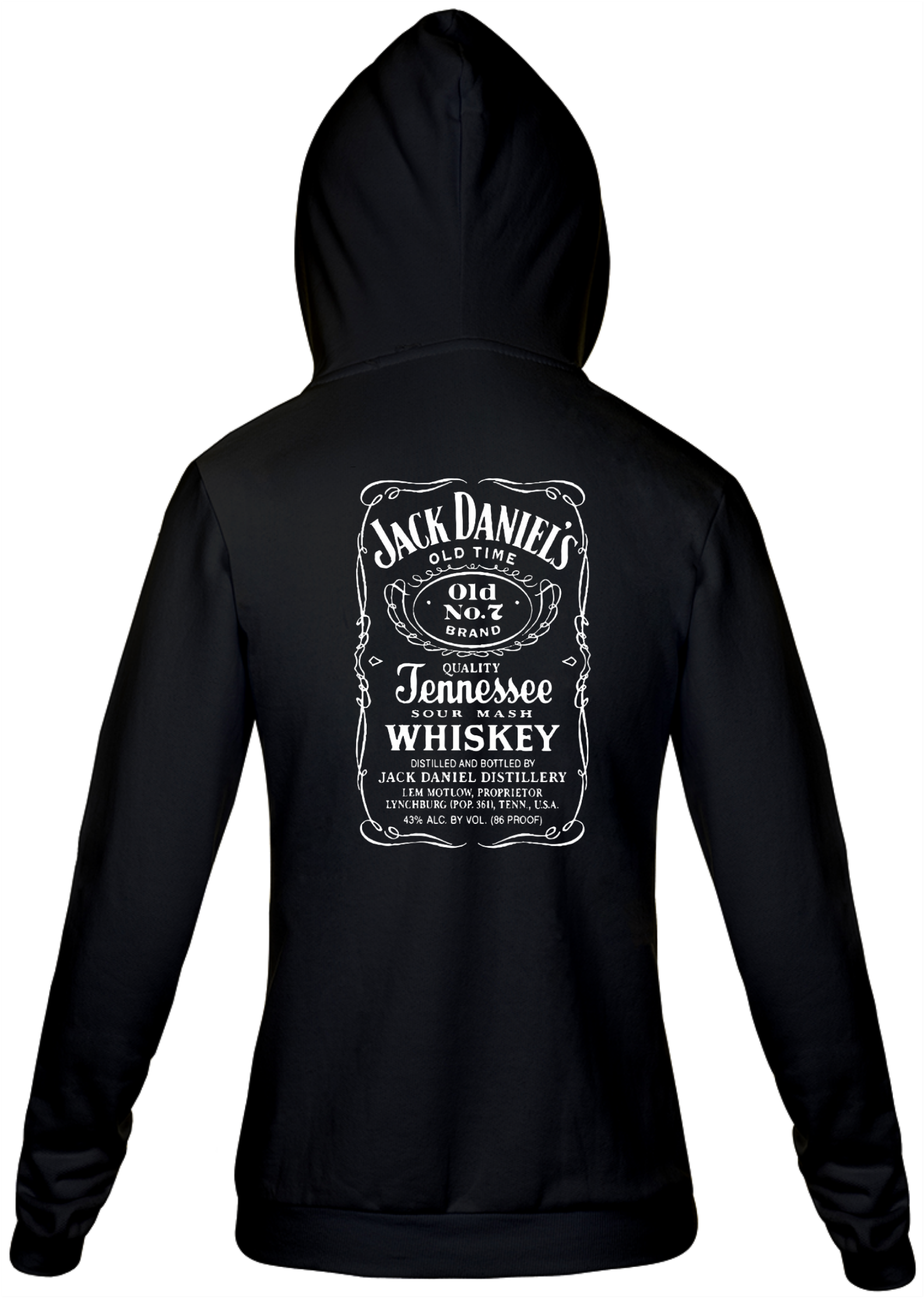 Nome do produto: MOLETOM PERSONALIZADO JACK DANIELS ALFA 