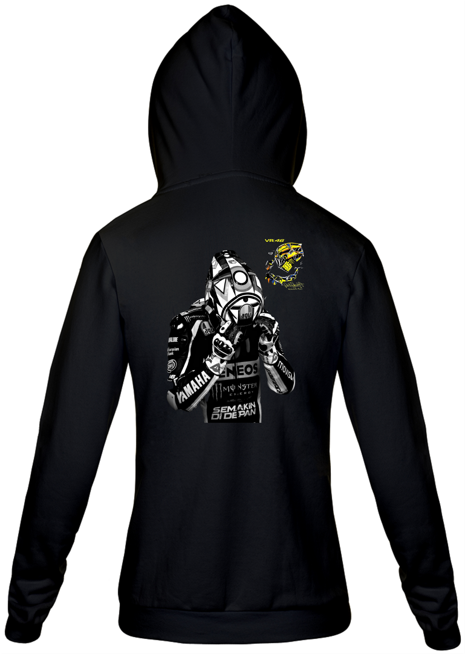 Nome do produto: MOLETOM PERSONALIZADO VR 46 BETA 