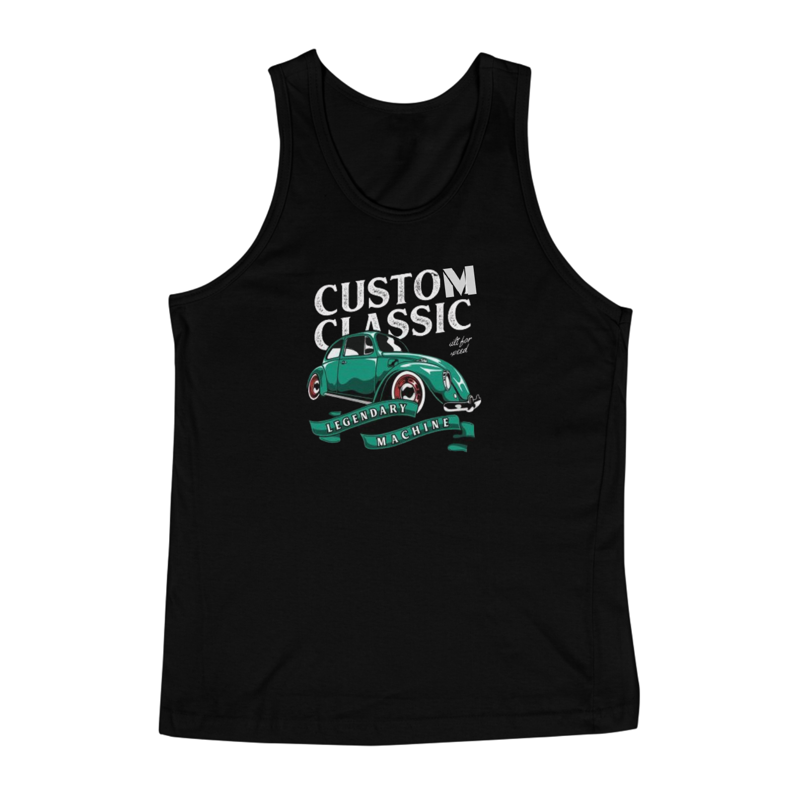 Nome do produto: REGATA PERSONALIZADA FUSCA CLASSICO