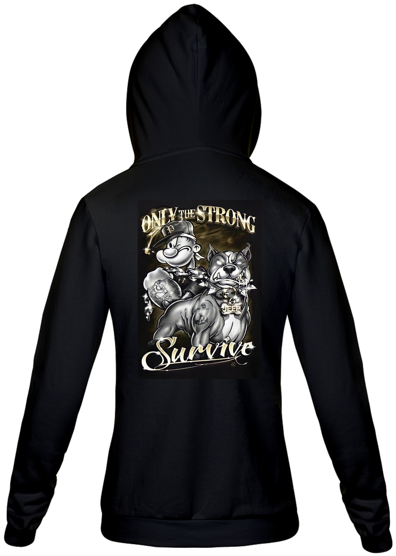 Nome do produto: MOLETOM UNISSEX POPEYE ALFA 