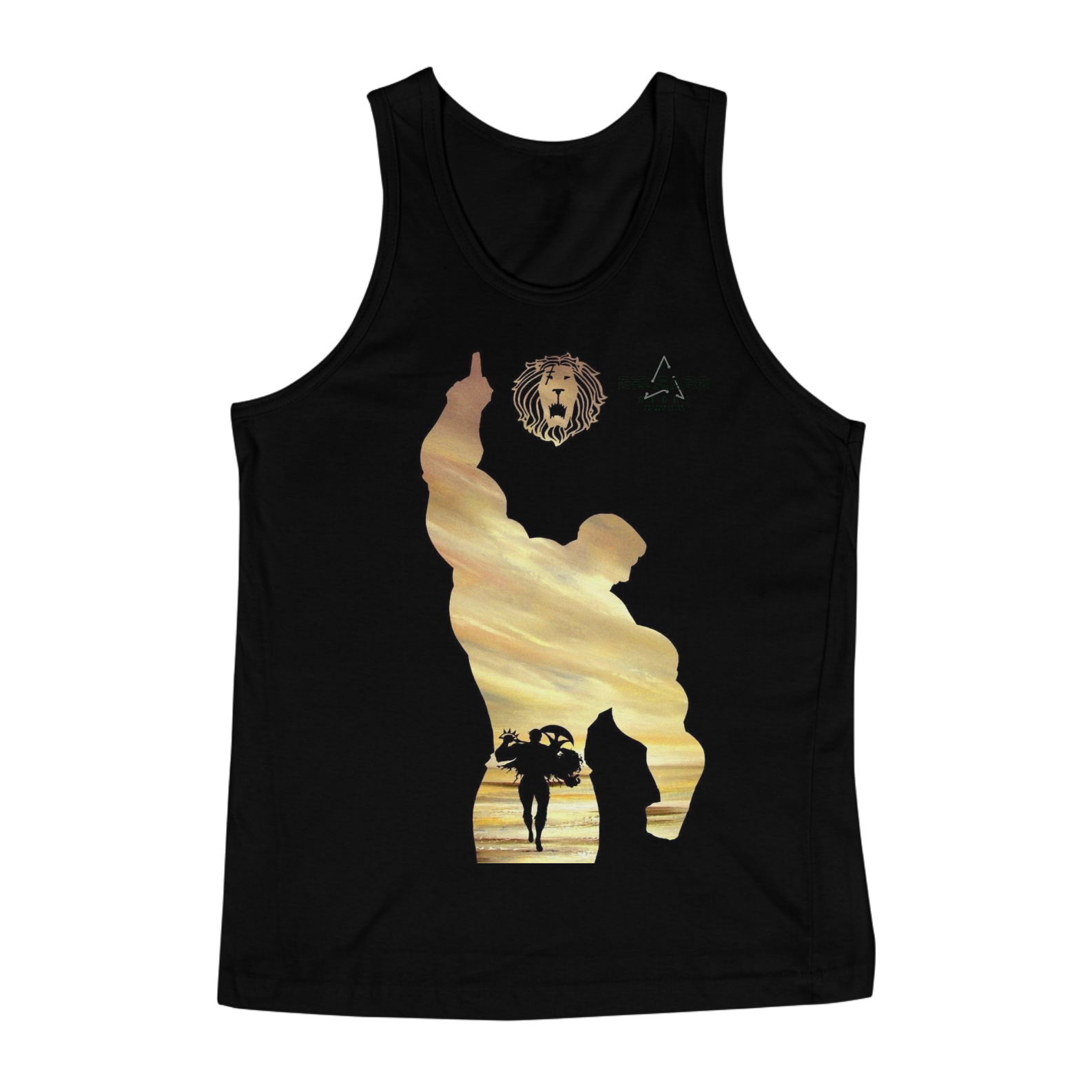 Nome do produto: REGATA MASCULINA ESCANOR O PECADO DO ORGULHO STORE