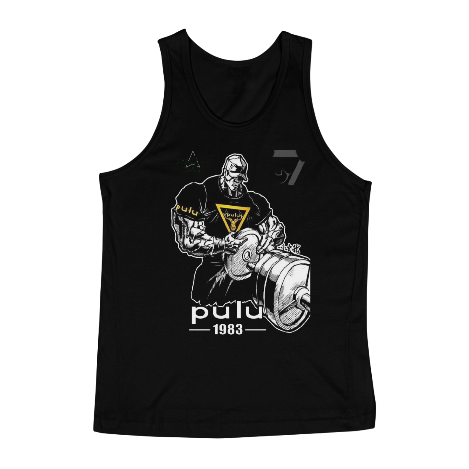 Nome do produto: REGATA PERSONALIZADA PULU DELGADO STORE 