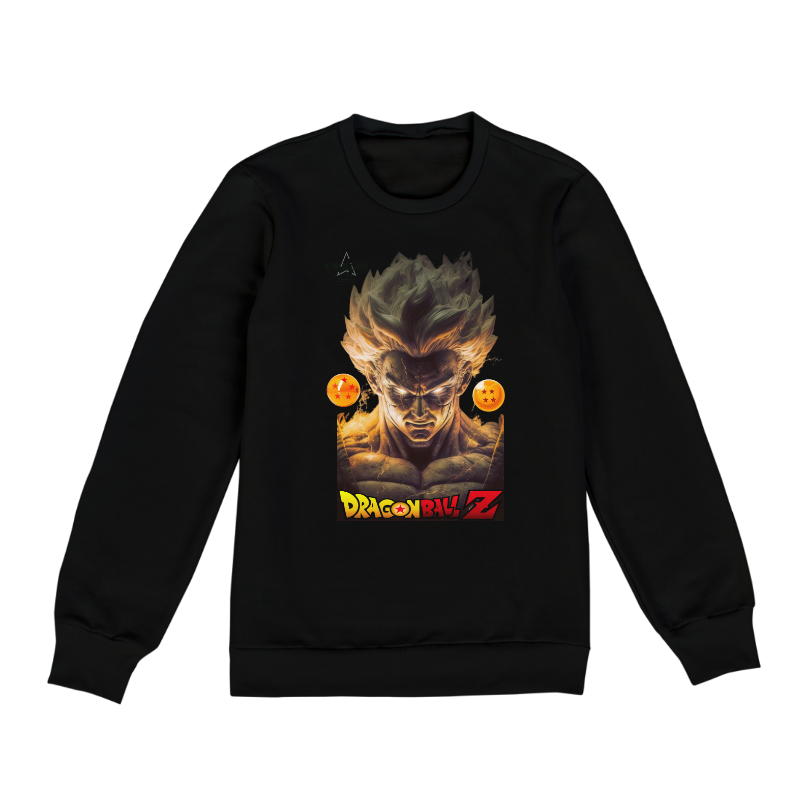 Nome do produto: MOLETOM PERSONALIZADO SUPER SAYAJIN STORE 