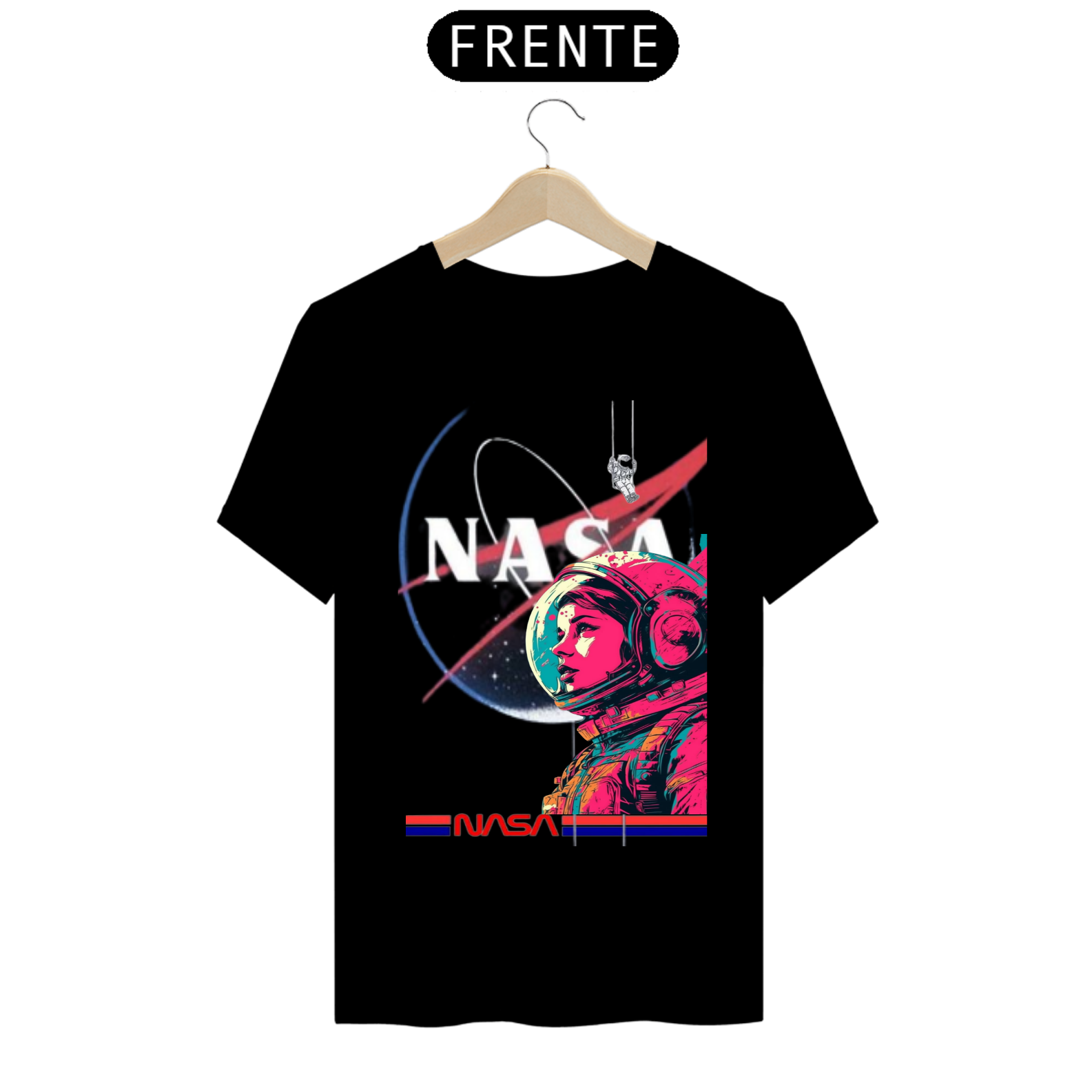 Nome do produto: CAMISA MASCULINA NASA 