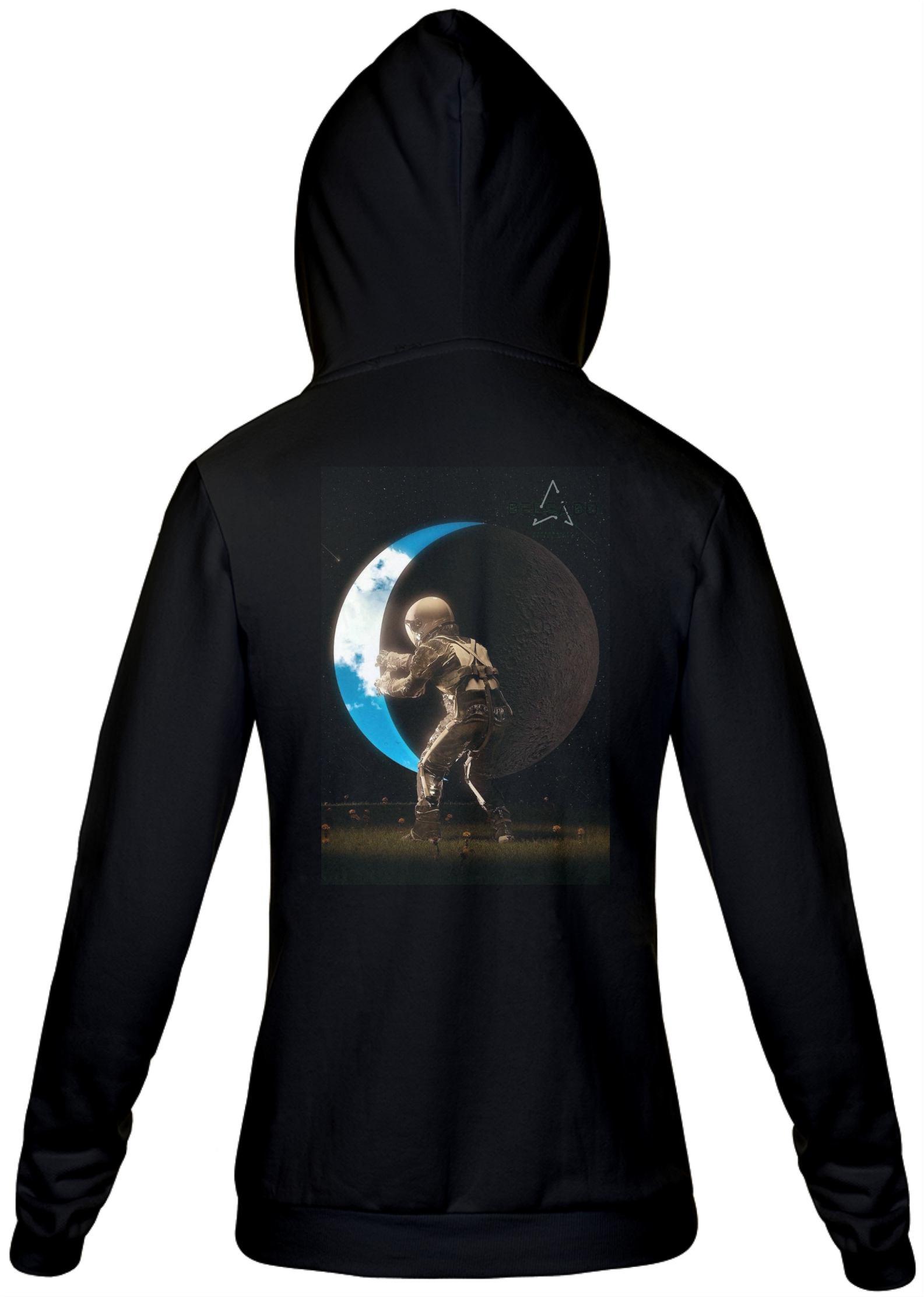 Nome do produto: MOLETOM UNISSEX ASTRONAUTA E DELGADO STORE 