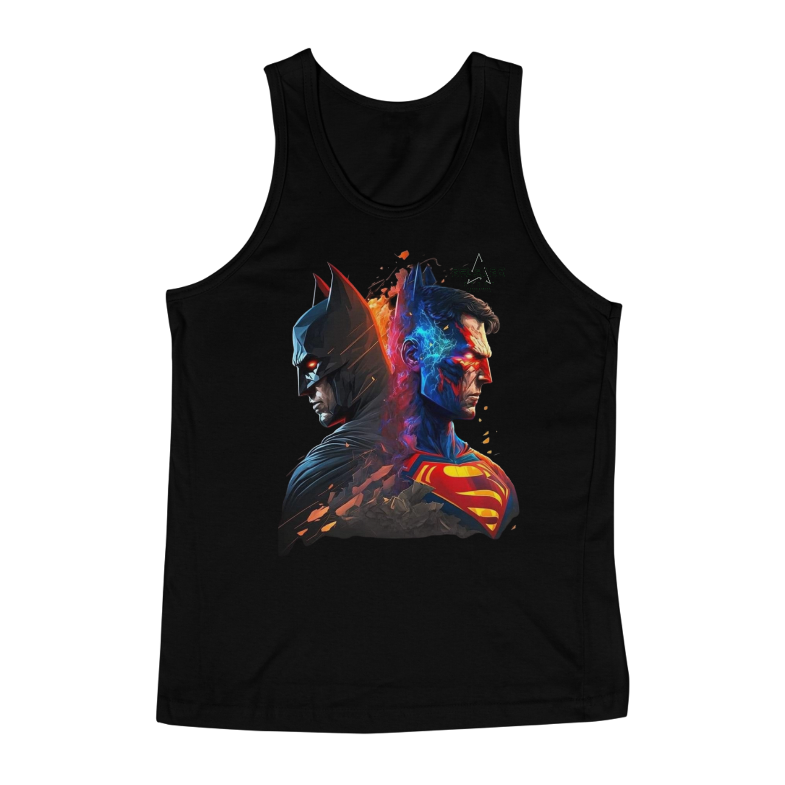 Nome do produto: REGATA MASCULINA BATMAN VS SUPERMAN STORE 