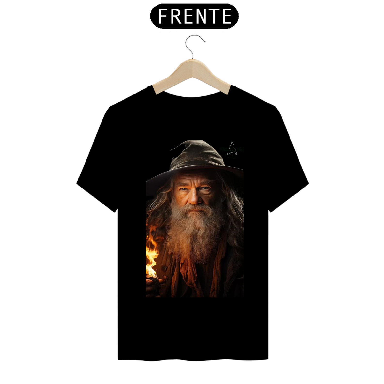 Nome do produto: CAMISA PERSONALIZADA MESTRE GANDALF E DELGADO STORE 