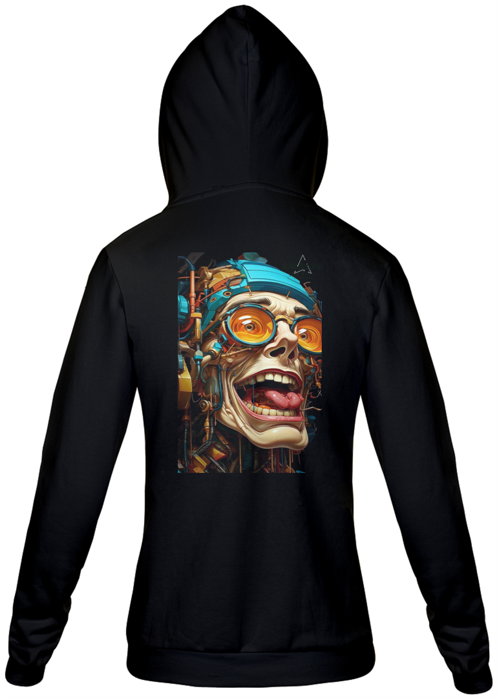 Nome do produto: MOLETOM PERSONALIZADO CIBORGUE E DELGADO STORE 