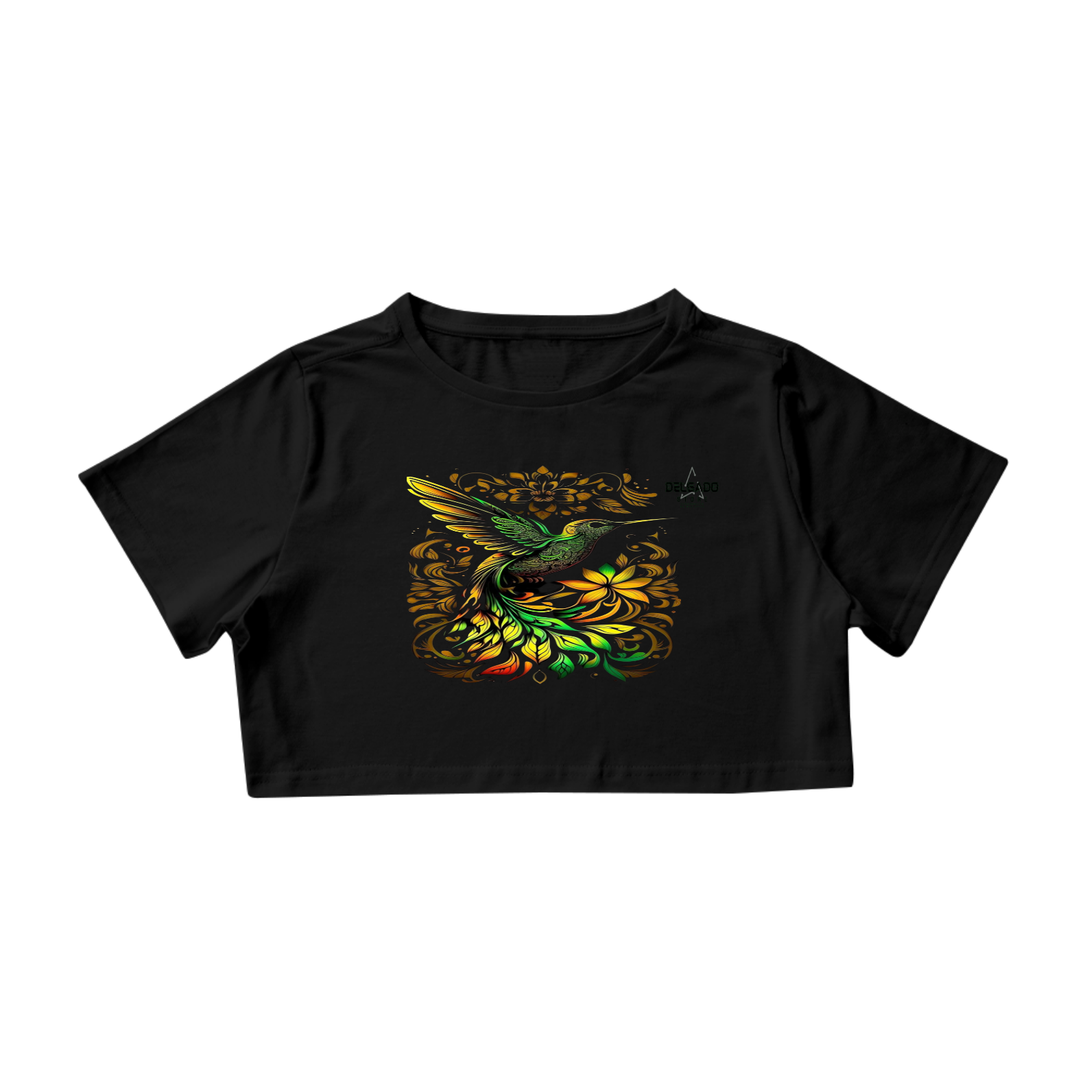 Nome do produto: CAMISA PERSONALIZADA BEIJA FLOR STORE 