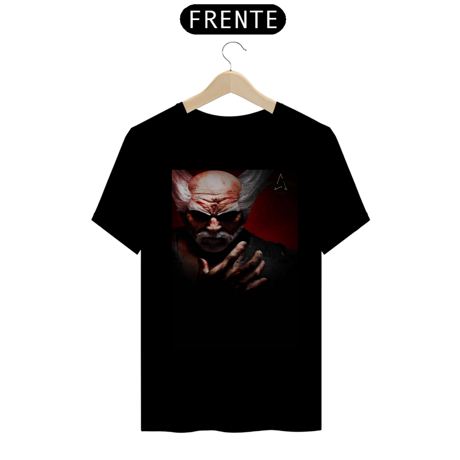 Nome do produto: CAMISA PERSONALIZADA HEIHACHI MISHIMA ALFA 