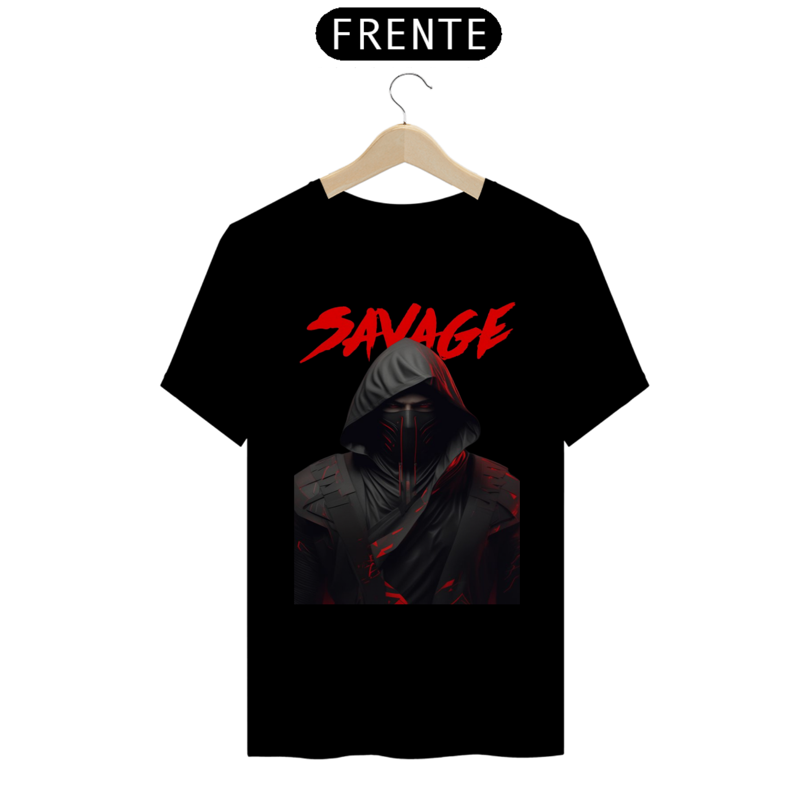 Nome do produto: CAMISA PERSONALIZADA NINJA SAVAGE 