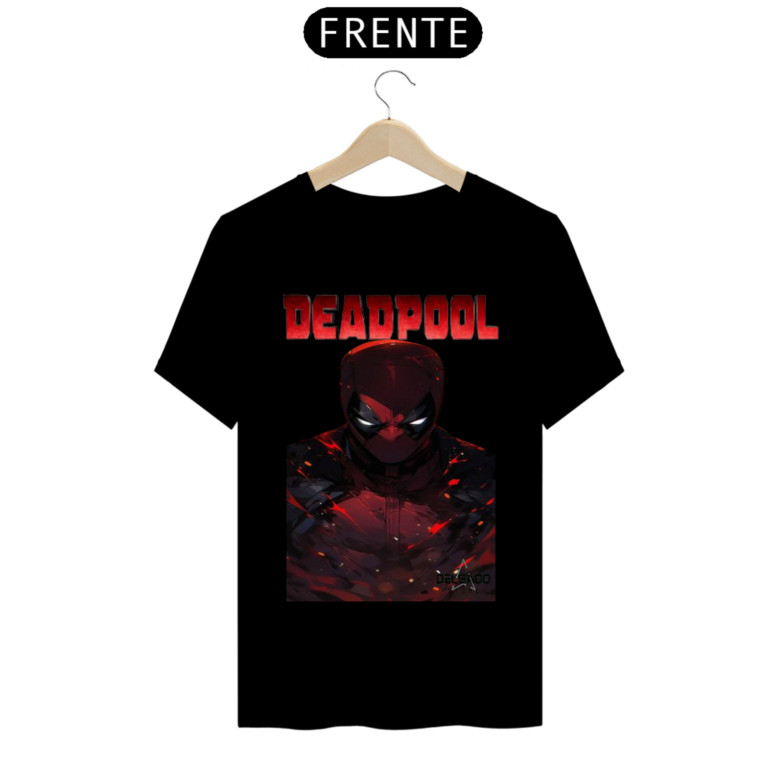 Nome do produto: CAMISA PERSONALIZADA DEADPOOL SINISTRO 