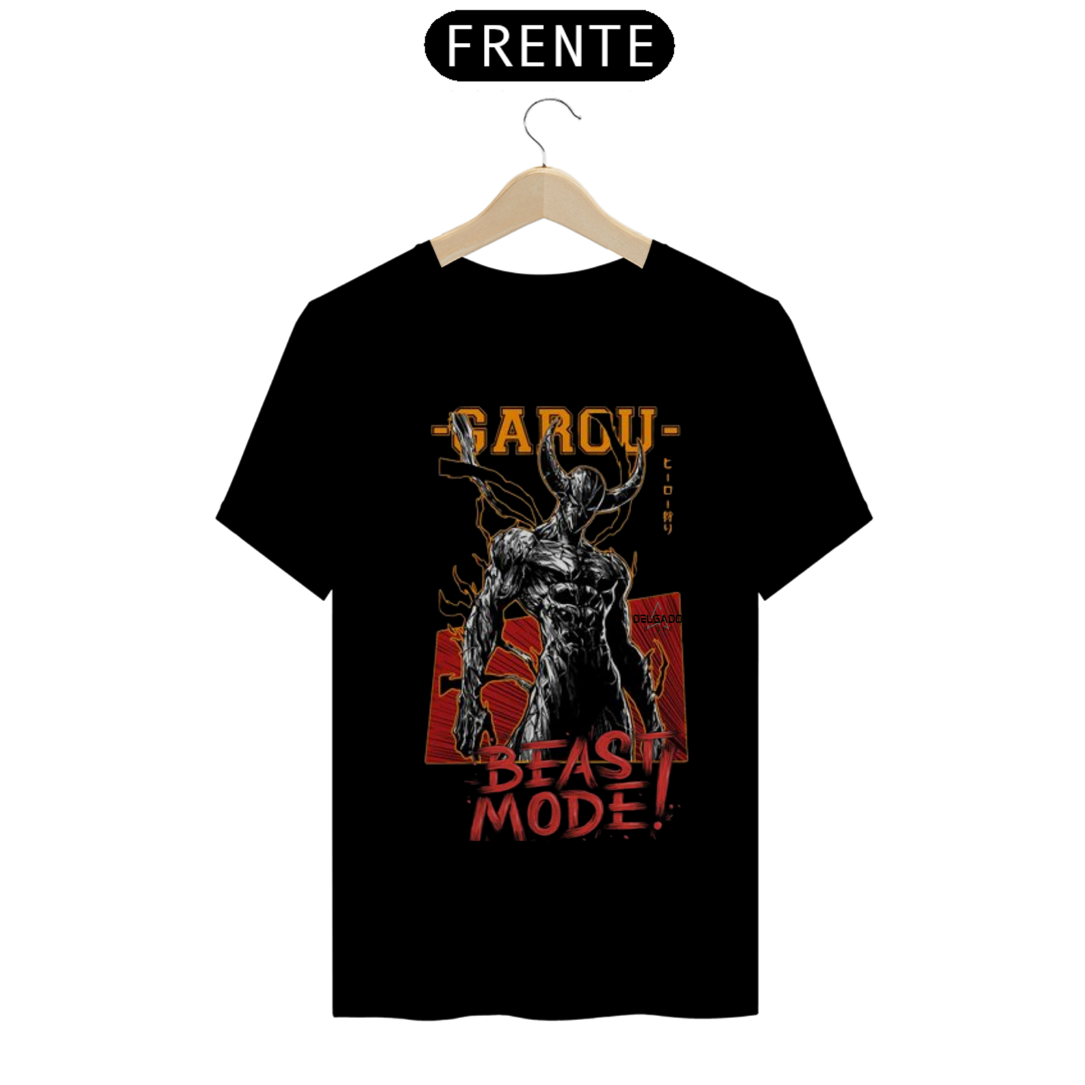 Nome do produto: CAMISA MASCULINA GAROU BEAST MODE STORE  