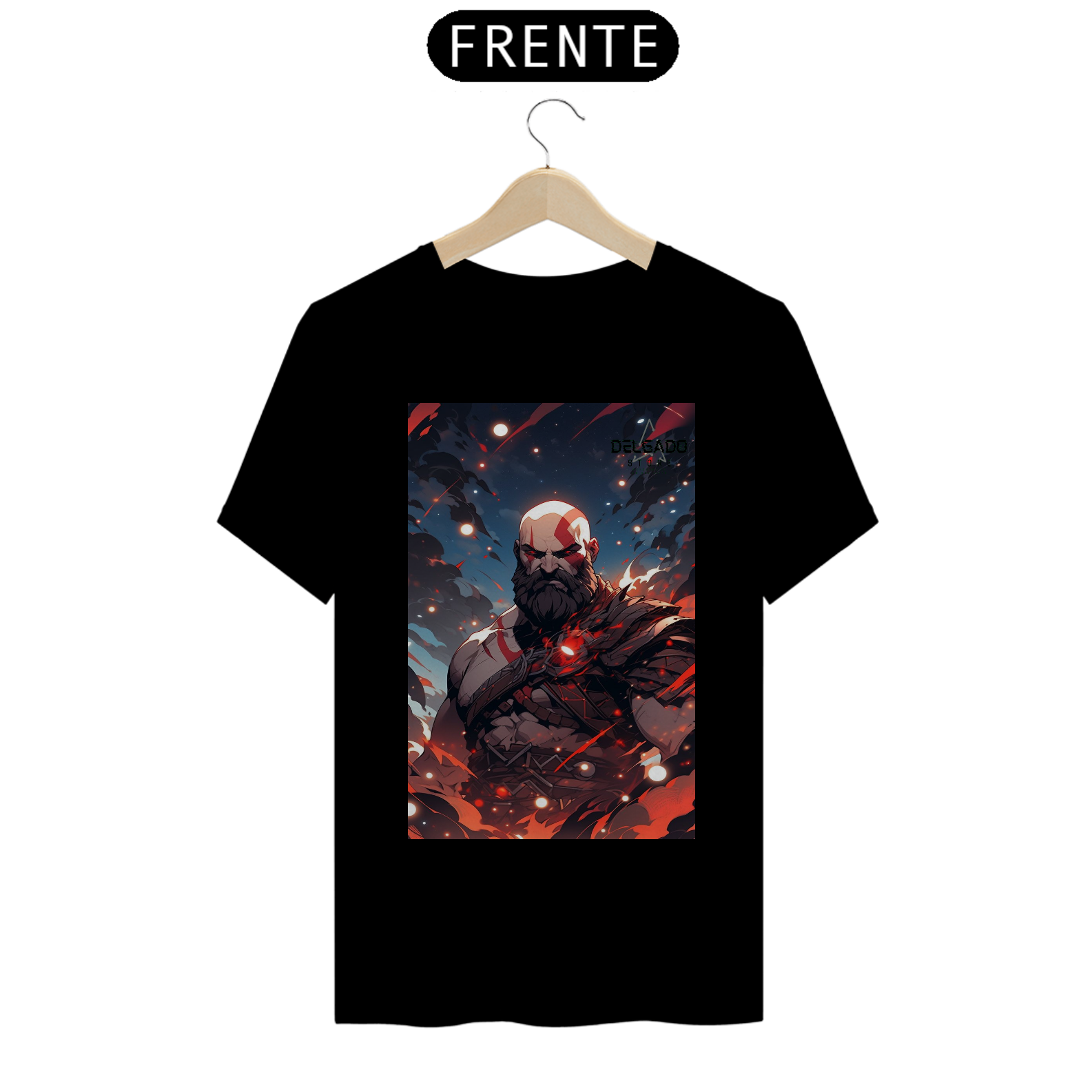 Nome do produto: CAMISA PERSONALIZADA KRATOS ALFA 