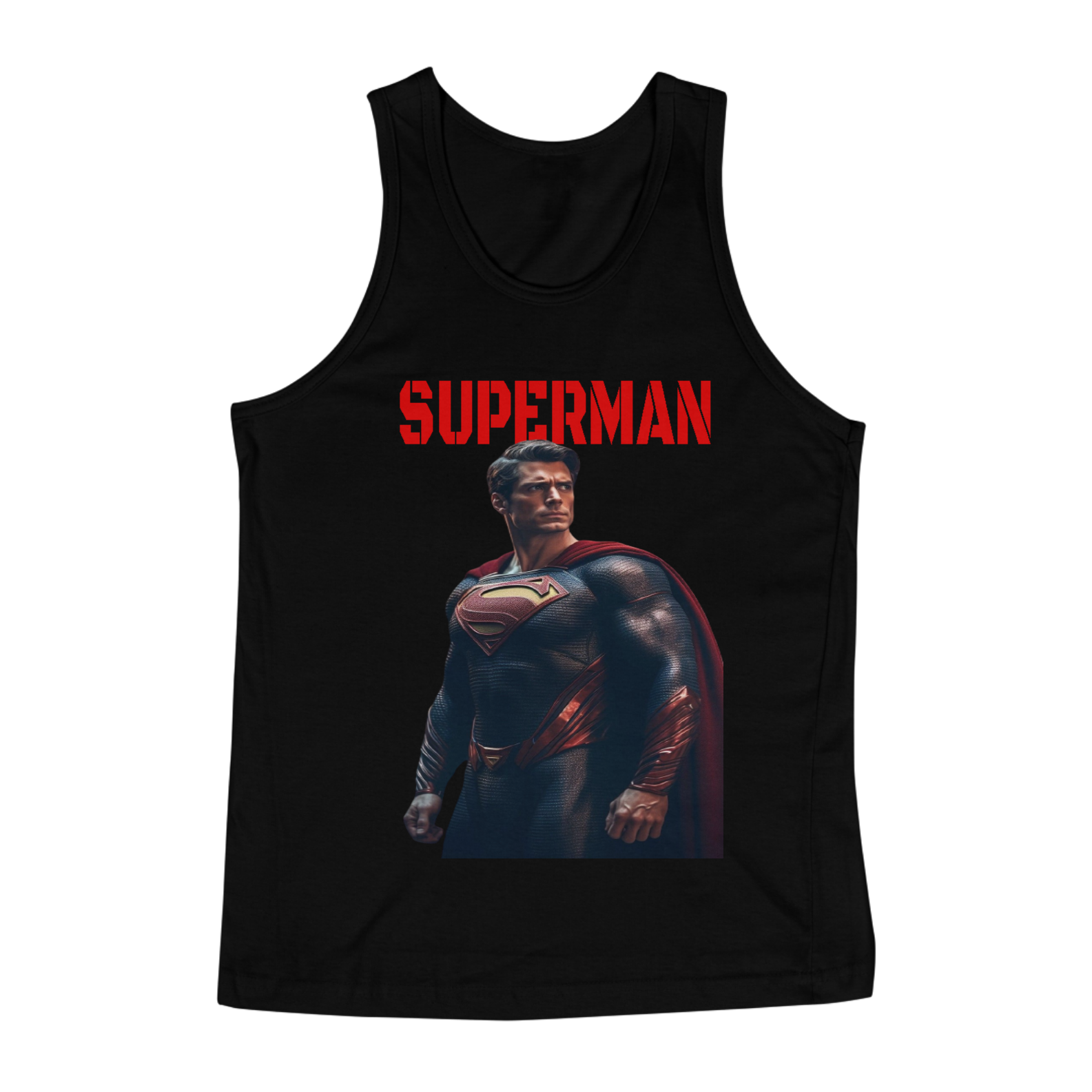 Nome do produto: REGATA MASCULINA SUPERMAN 
