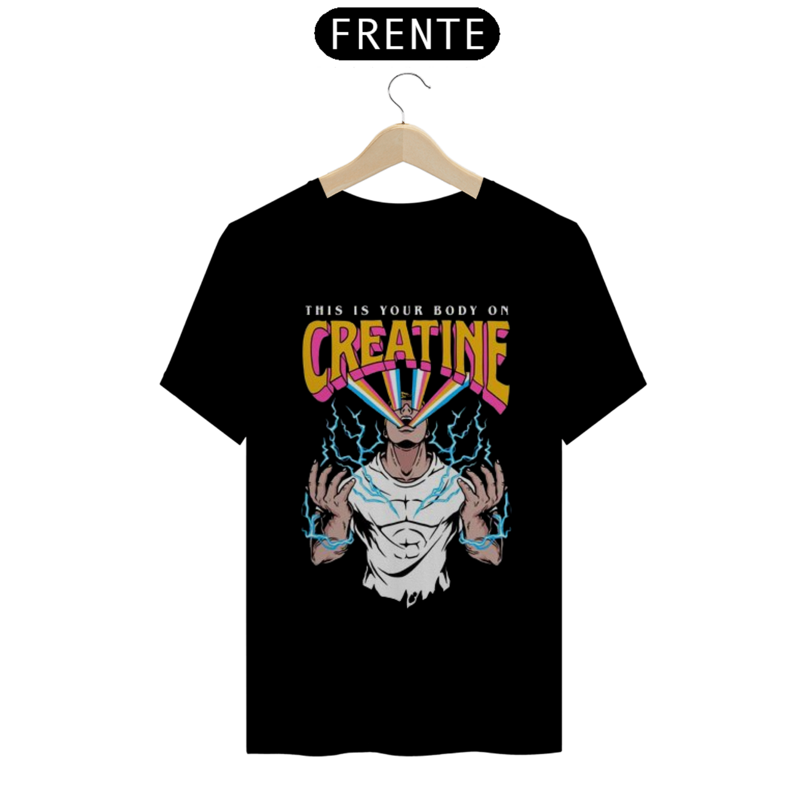 Nome do produto: CAMISA PERSONALIZADA CREATINE 