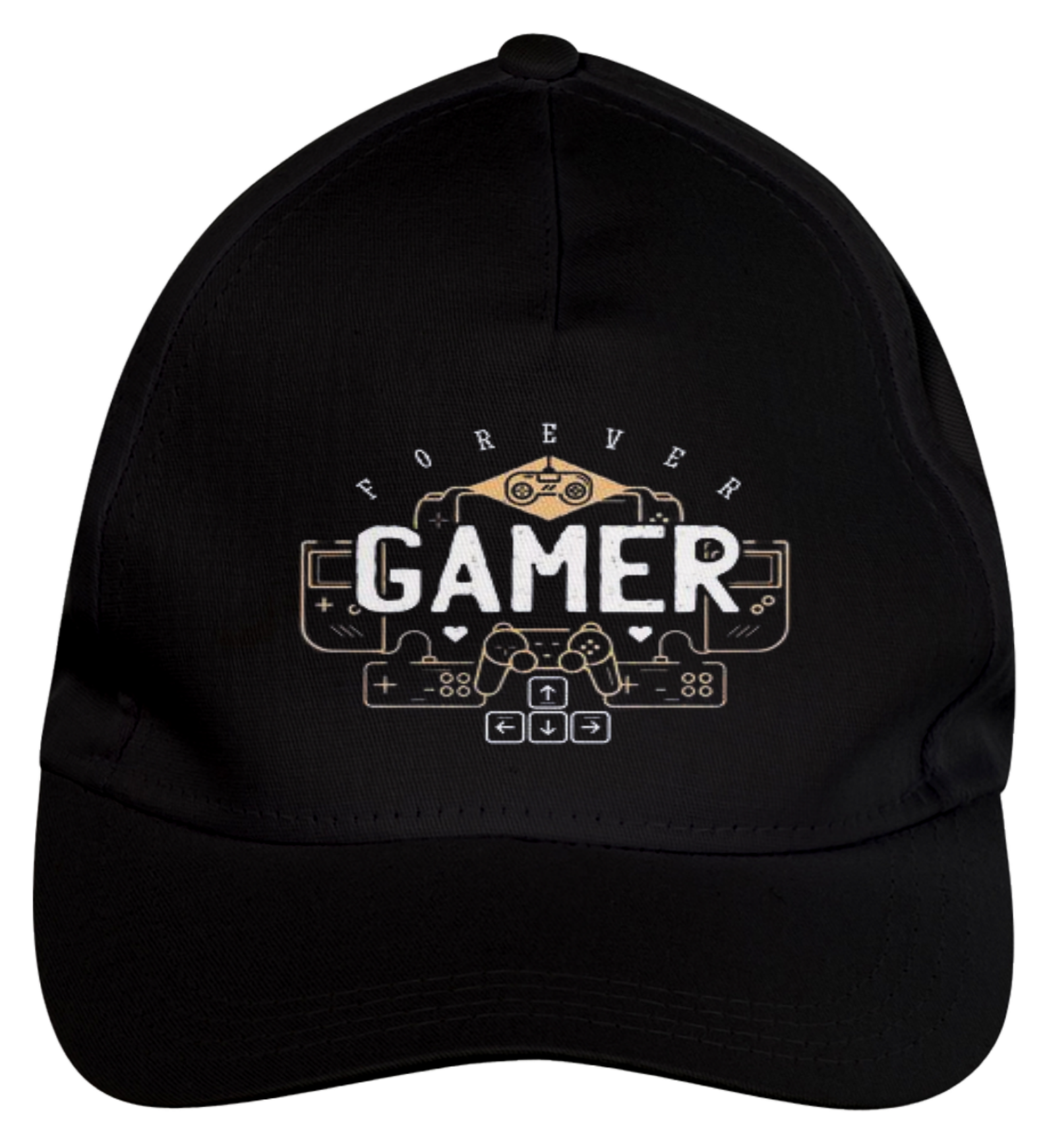 Nome do produto: BONÉ BRIM GAMER FOREVER 