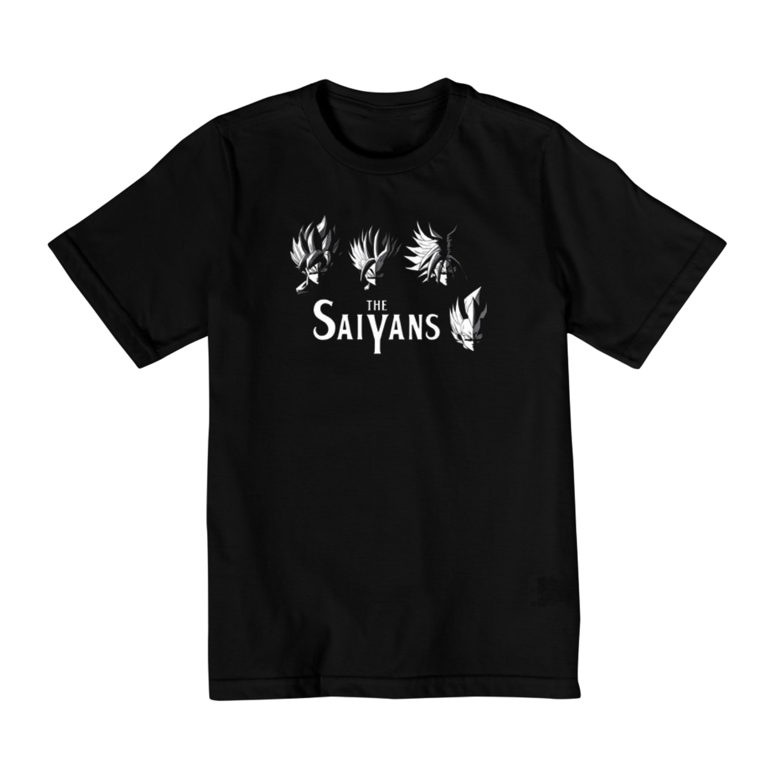 Nome do produto: CAMISA INFANTIL OS SAIYAJINS (10 A 14)