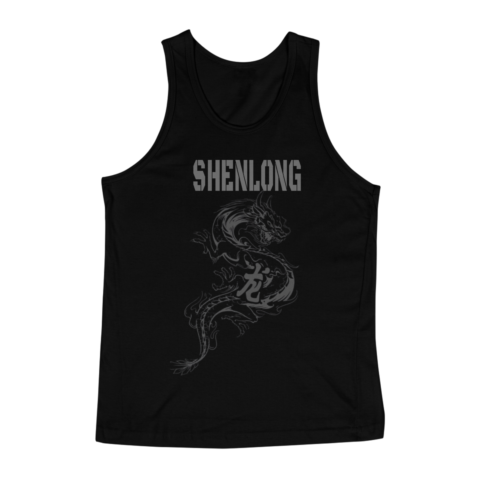 Nome do produto: REGATA MASCULINA SHENLONG DARK 