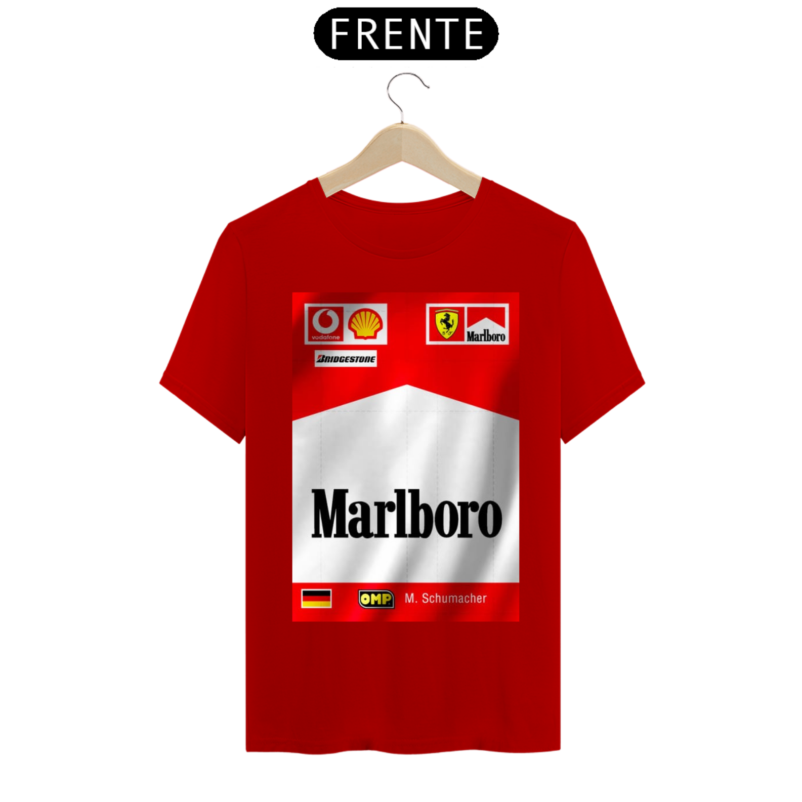 Nome do produto: CAMISA PERSONALIZADA MARLBORO ALFA