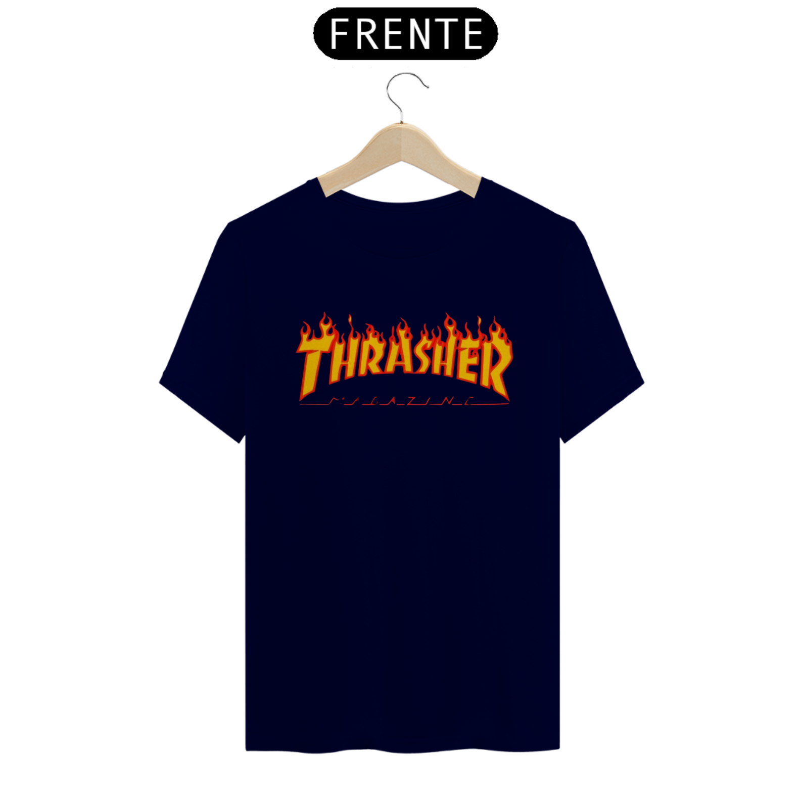 Nome do produto: Camisa Thrasher Flamejante