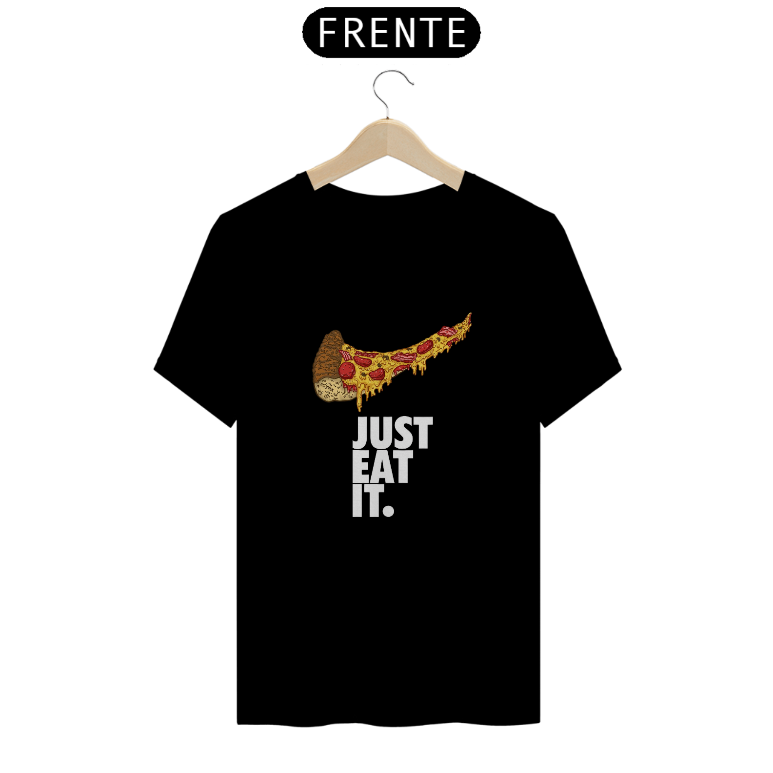 Nome do produto: CAMISA QUALITY JUST EAT IT