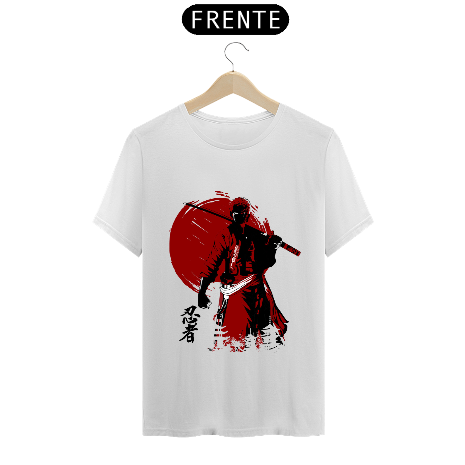 Nome do produto: Camisa One Piece - Roronoa Zoro III