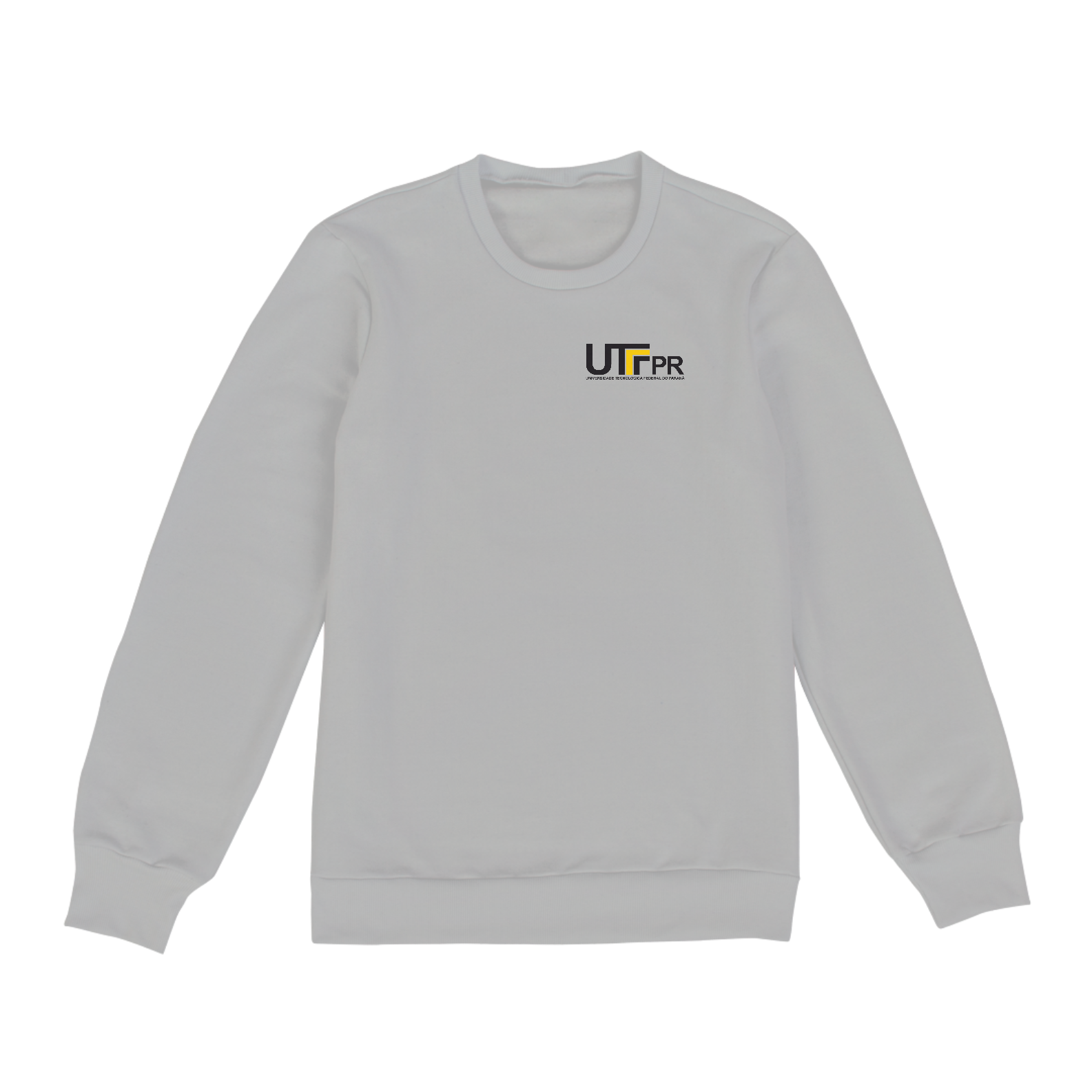Nome do produto: Moletom sem gorro [UTFPR] {cinza} - frente