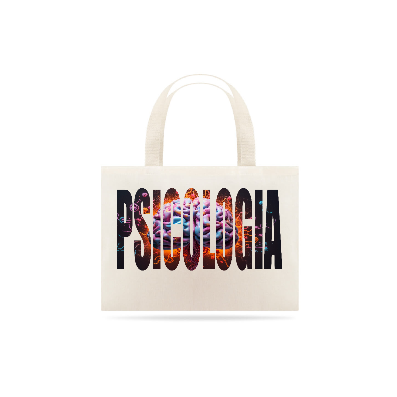 Nome do produto: Ecobag [psicologia] - cérebro