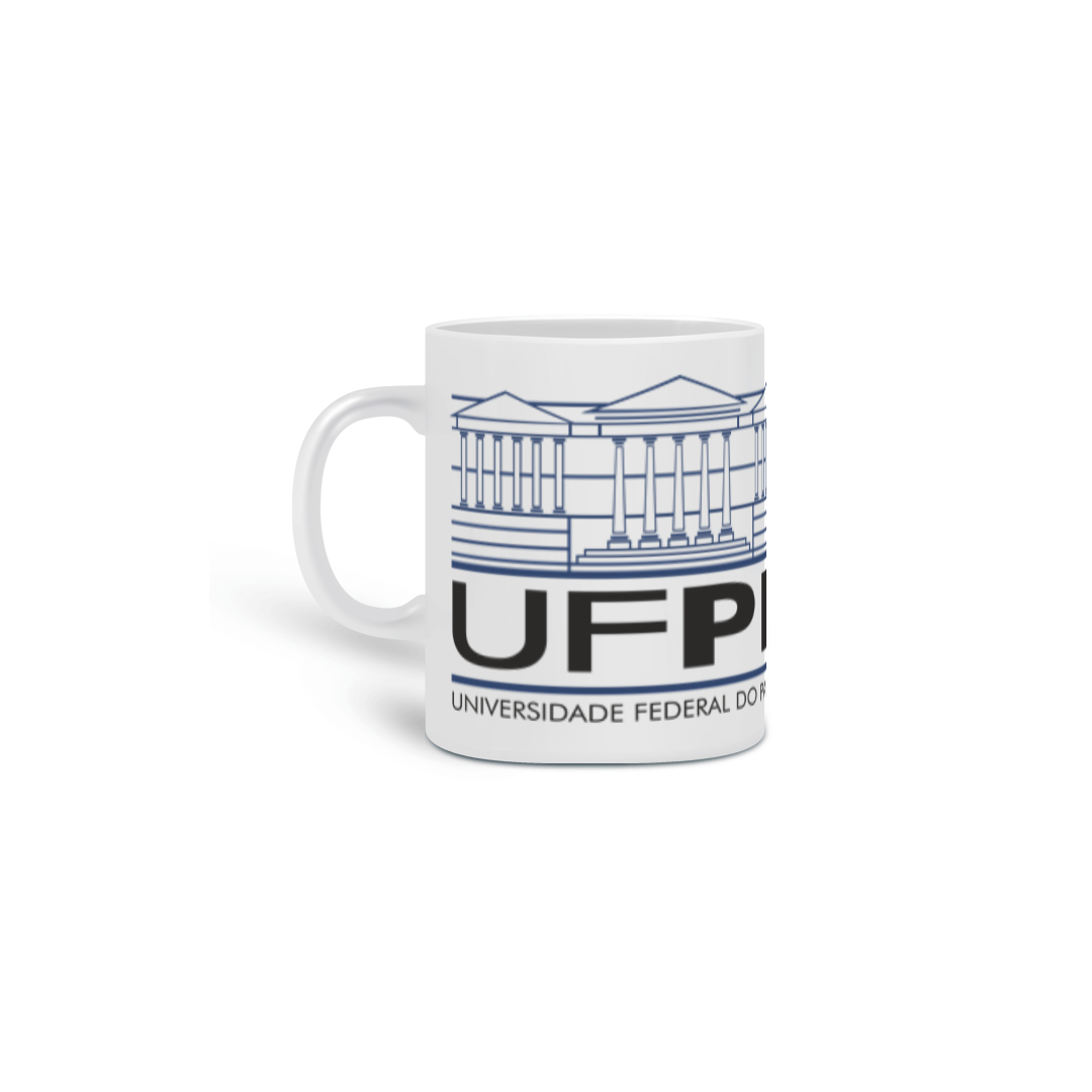 Nome do produto: Caneca simples [UFPR] {branca}