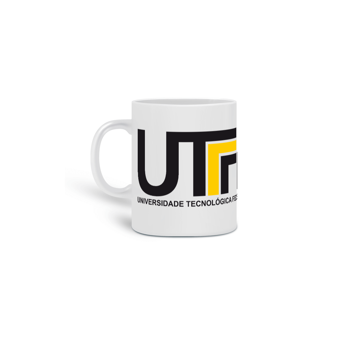 Nome do produto: Caneca simples [UTFPR] {branca}
