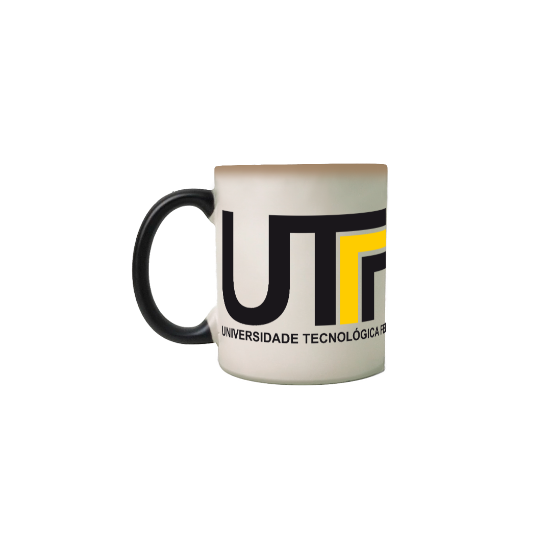Nome do produto: Caneca mágica [UTFPR] {branca}