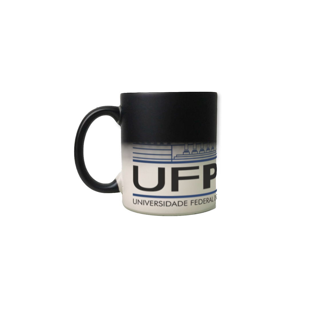 Nome do produto: Caneca mágica [UFPR] {branca}