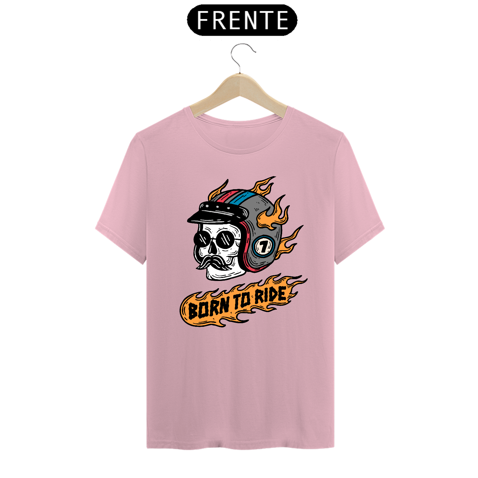 Nome do produto: Born to Ride Skull