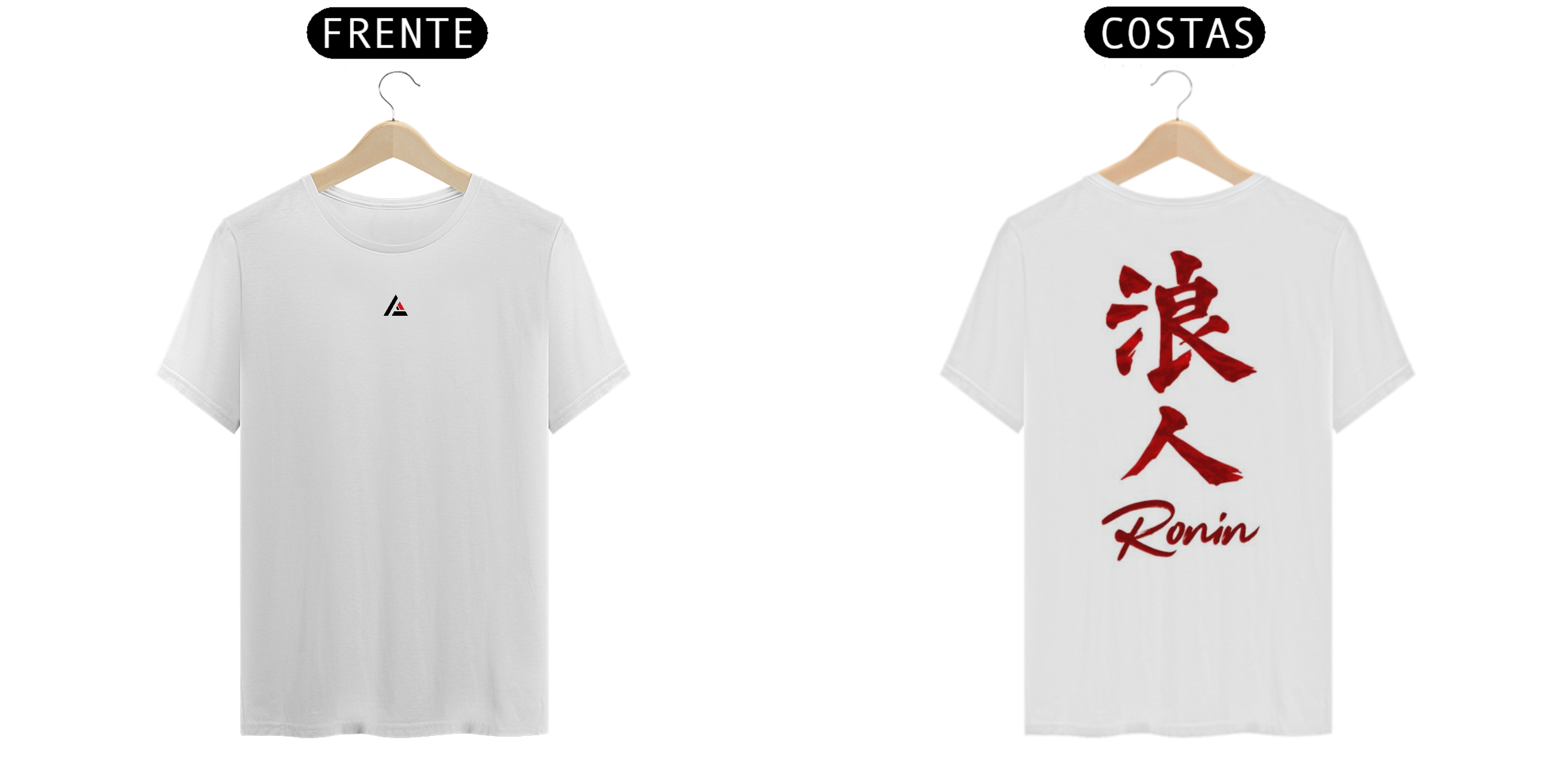 Camiseta Prime — Coleção RONIN BLOOD — O GUERREIRO SEM DONO