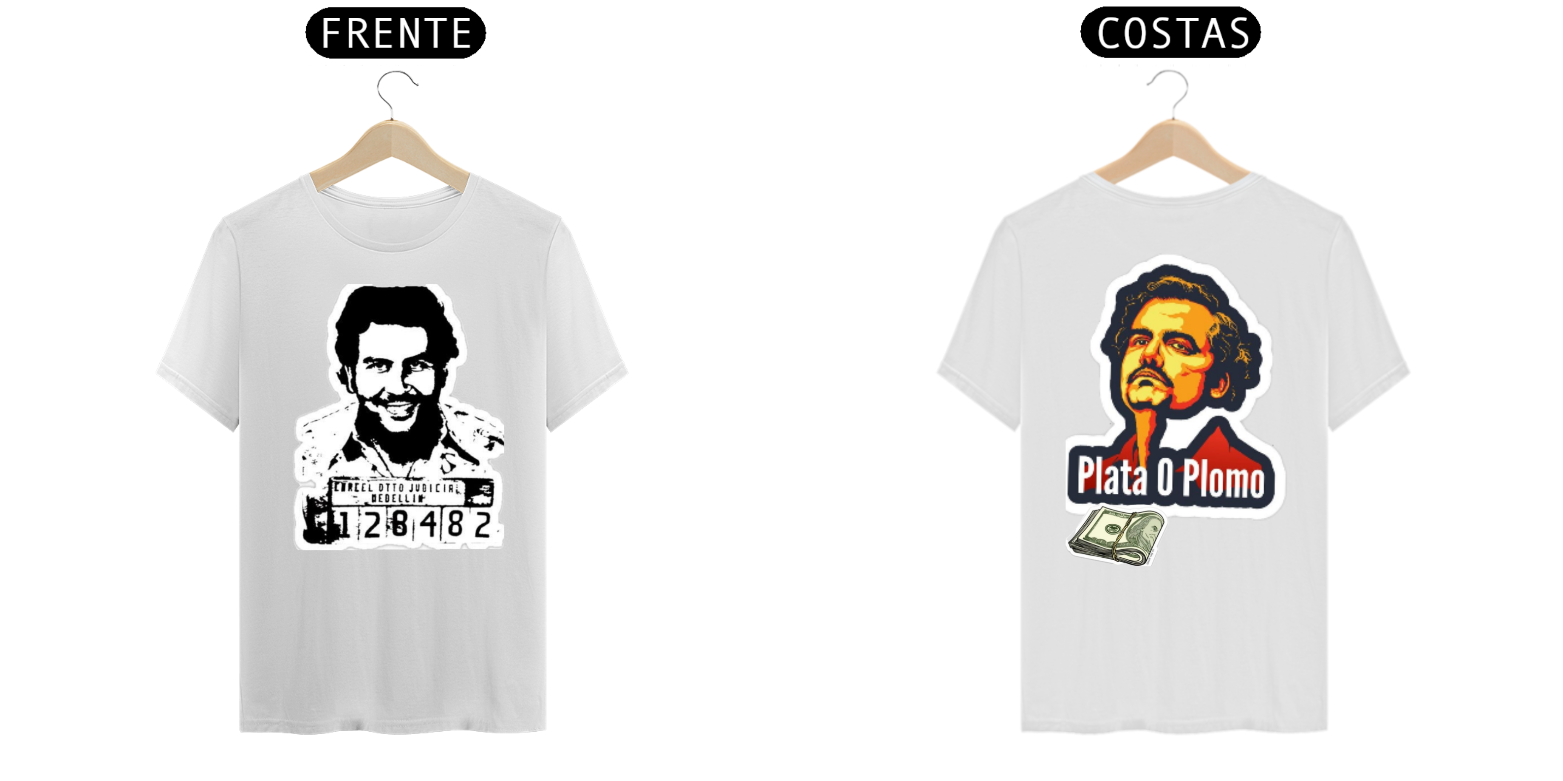 Nome do produto: Blusa Pablo Escobar 1