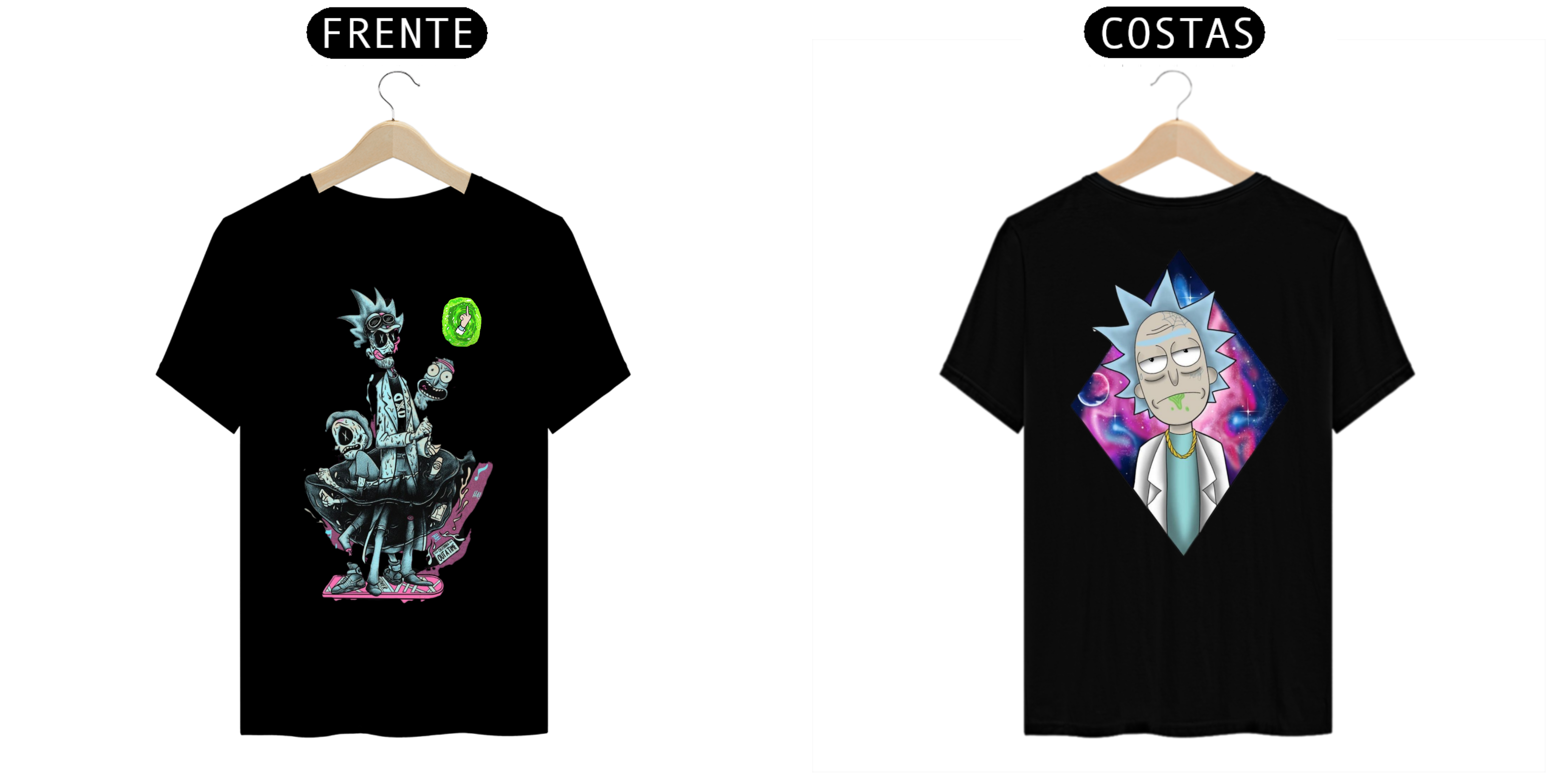 Nome do produto: Camisa Rick and Morty 1