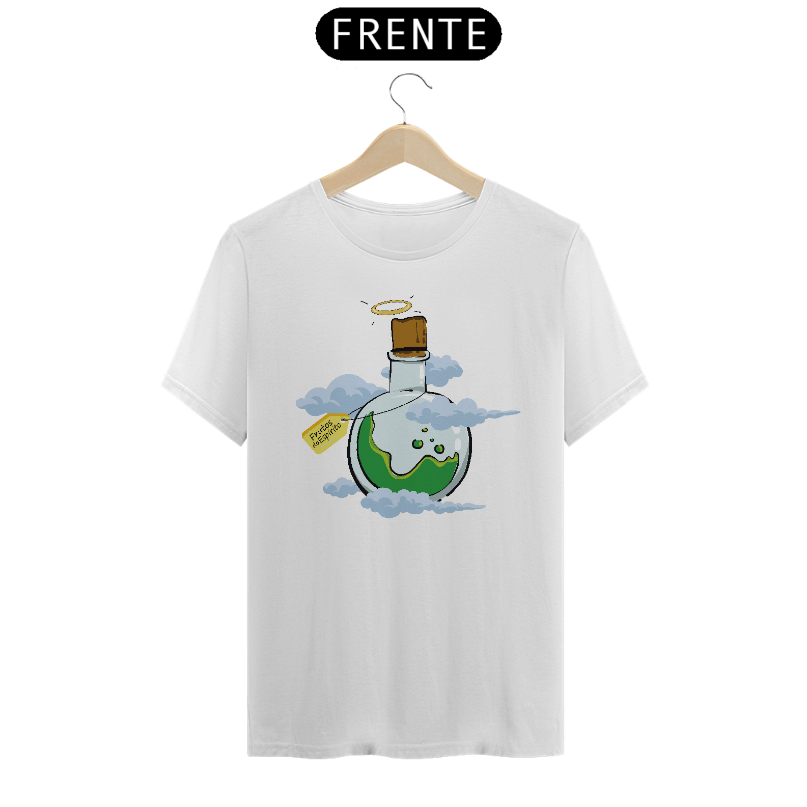 Nome do produto: T-shirt Poção Frutos do Espírito