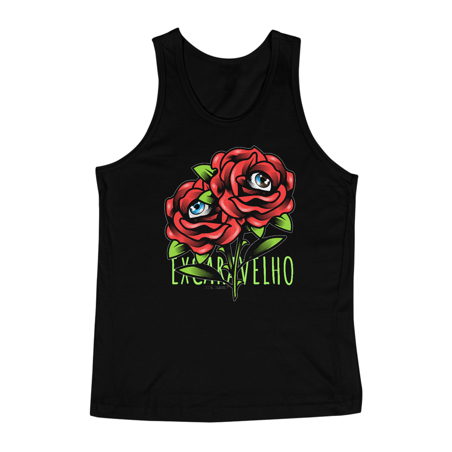 Nome do produto: Regata Rosa Ocular