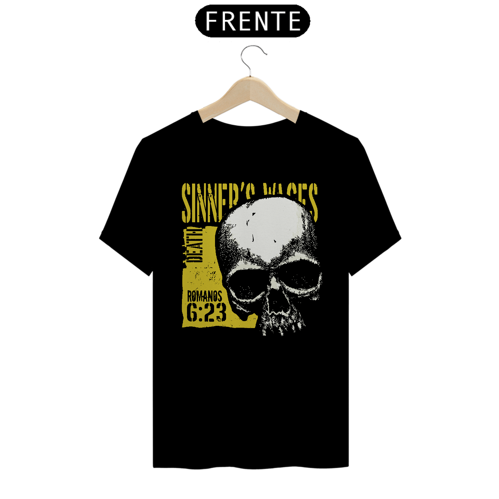 Nome do produto: T-shirt Romanos 6:23