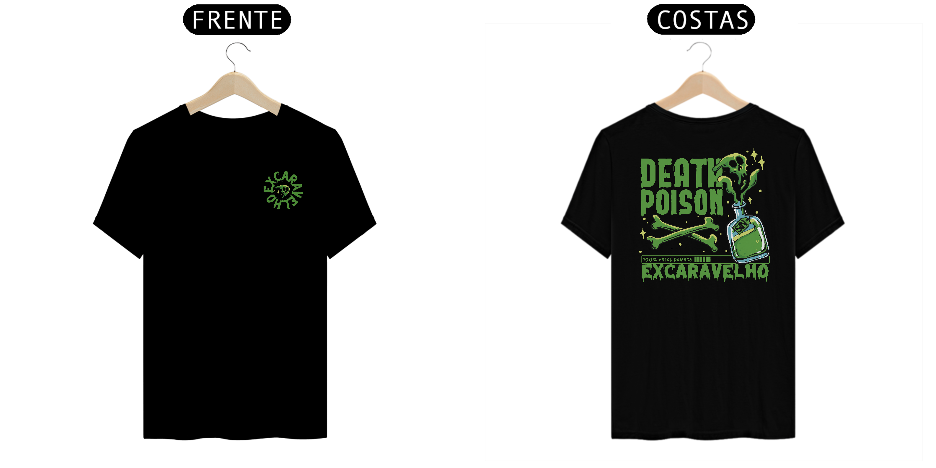 Nome do produto: T-shirt Death Poison 