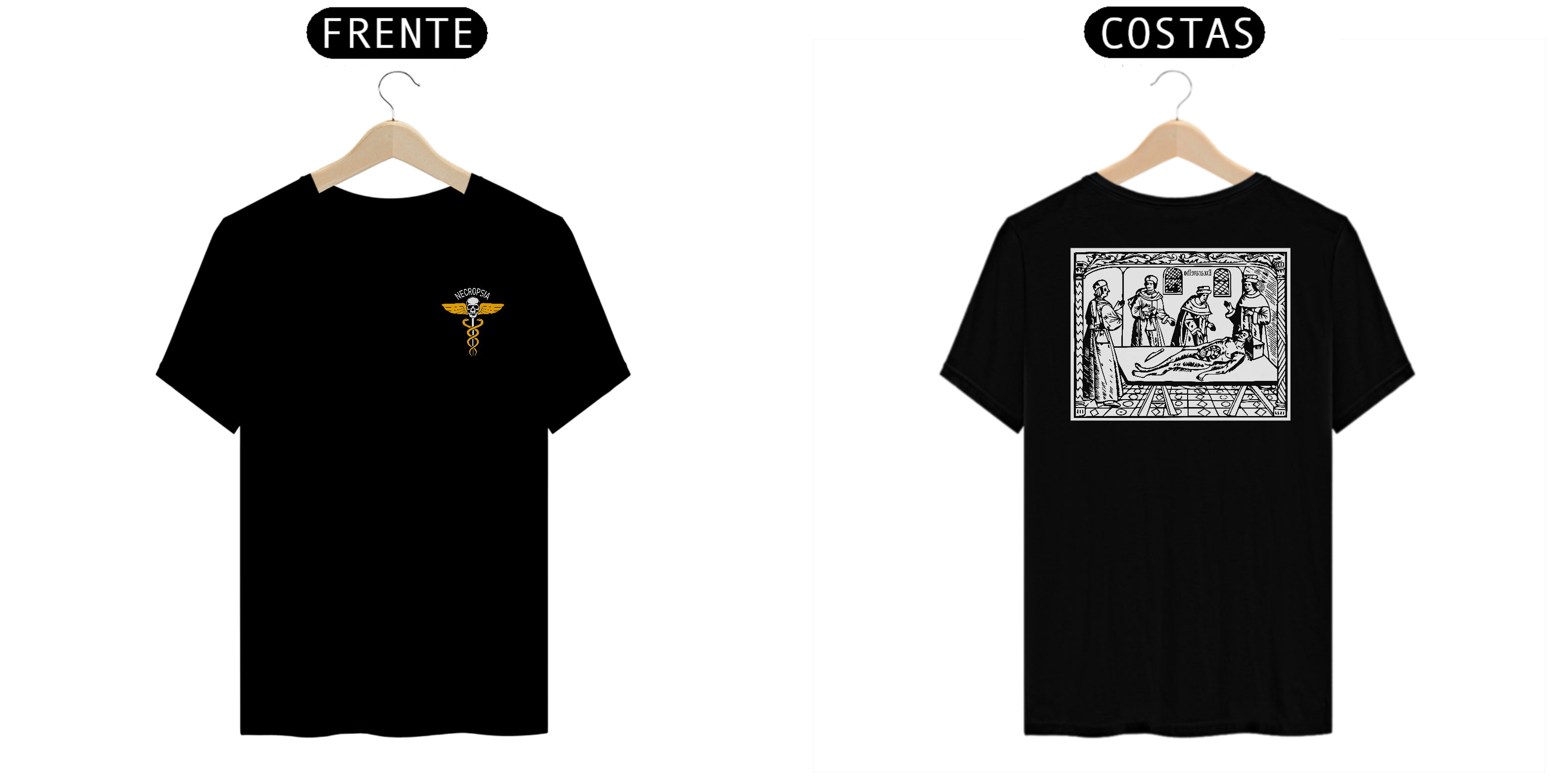 Nome do produto: T-shirt Necropsia N05
